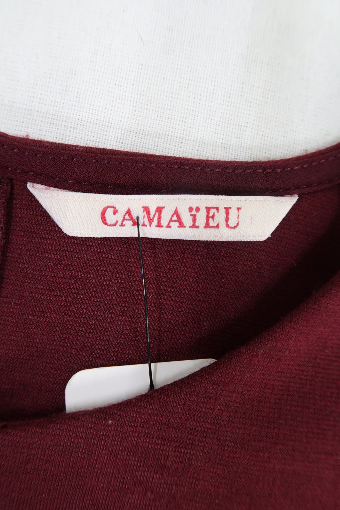 Robe rouge bordeaux - Camaïeu - M