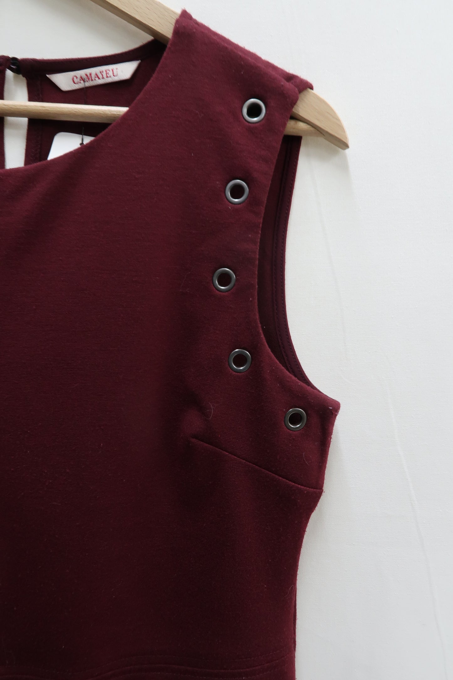 Robe rouge bordeaux - Camaïeu - M