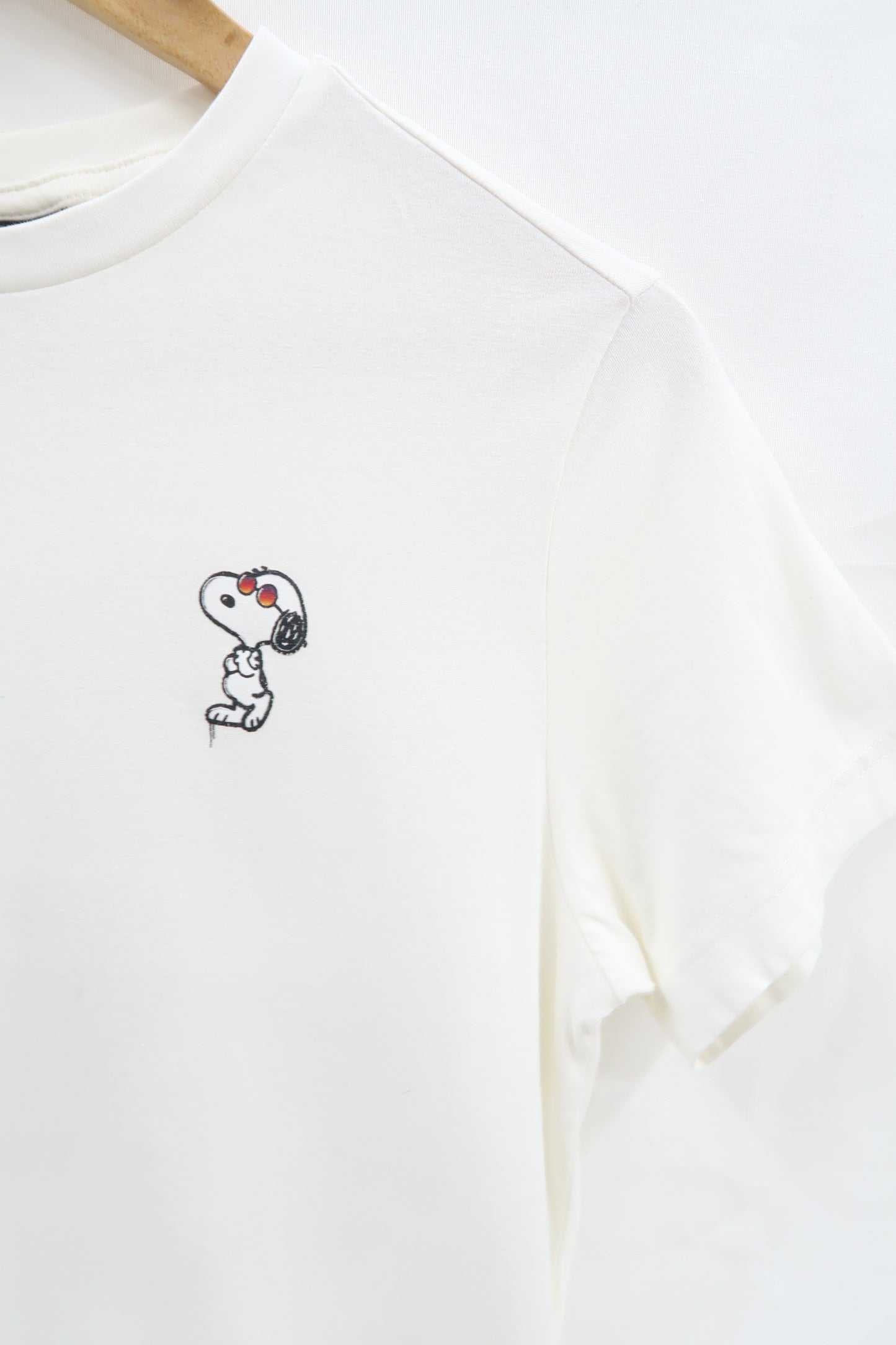 T-shirt blanc snoopy - H&M - XS