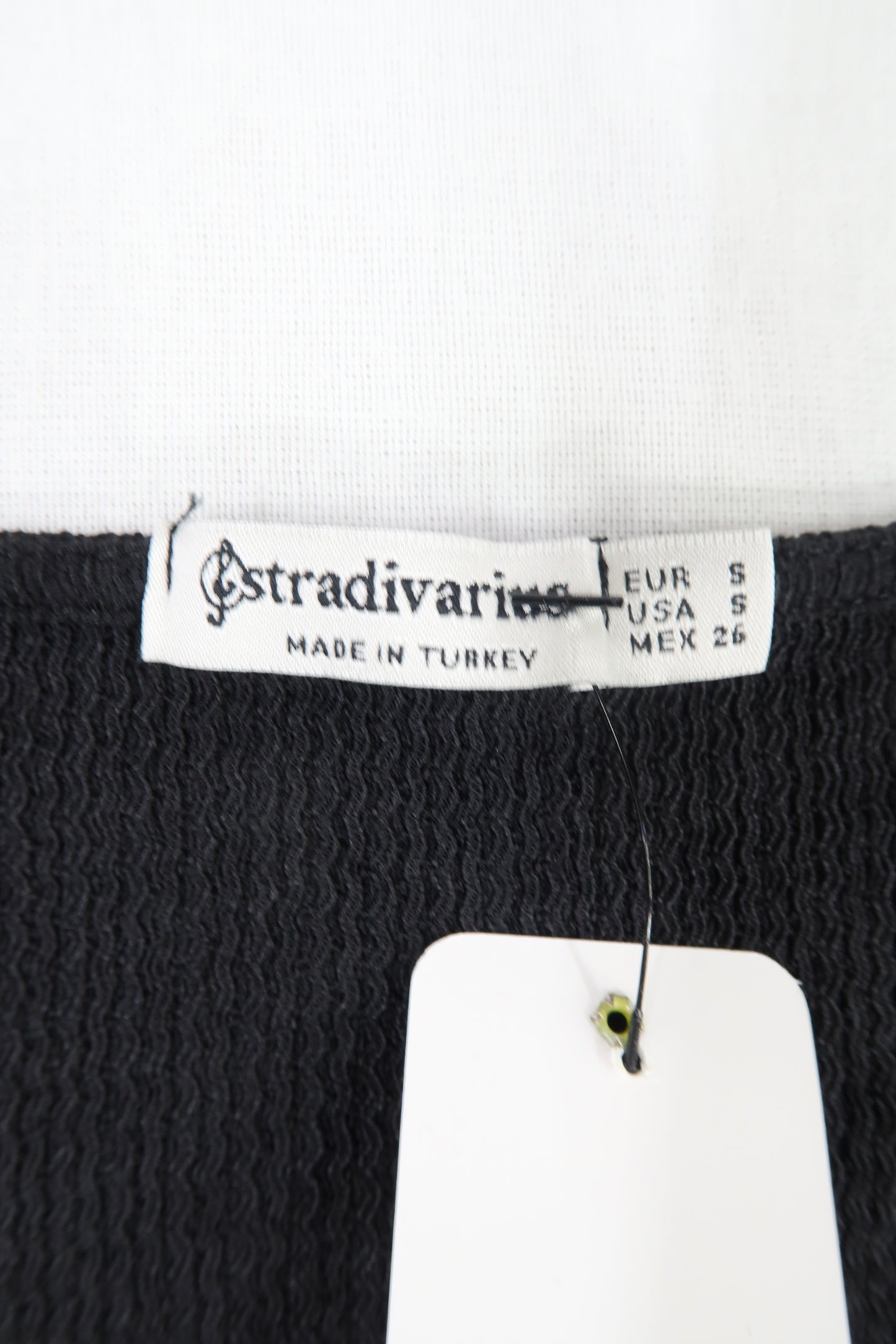 Haut cache-coeur noir - Stradivarius - S