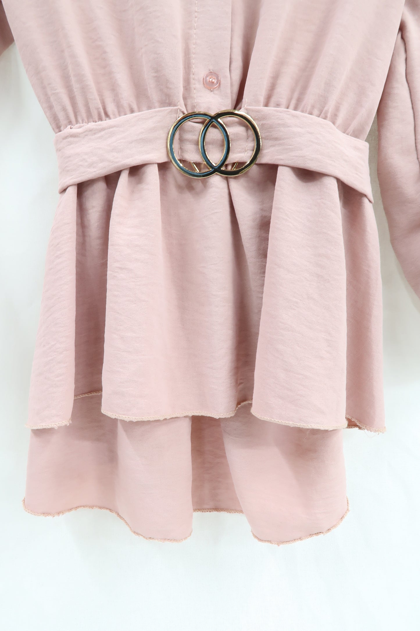 Chemisier rose poudré - M