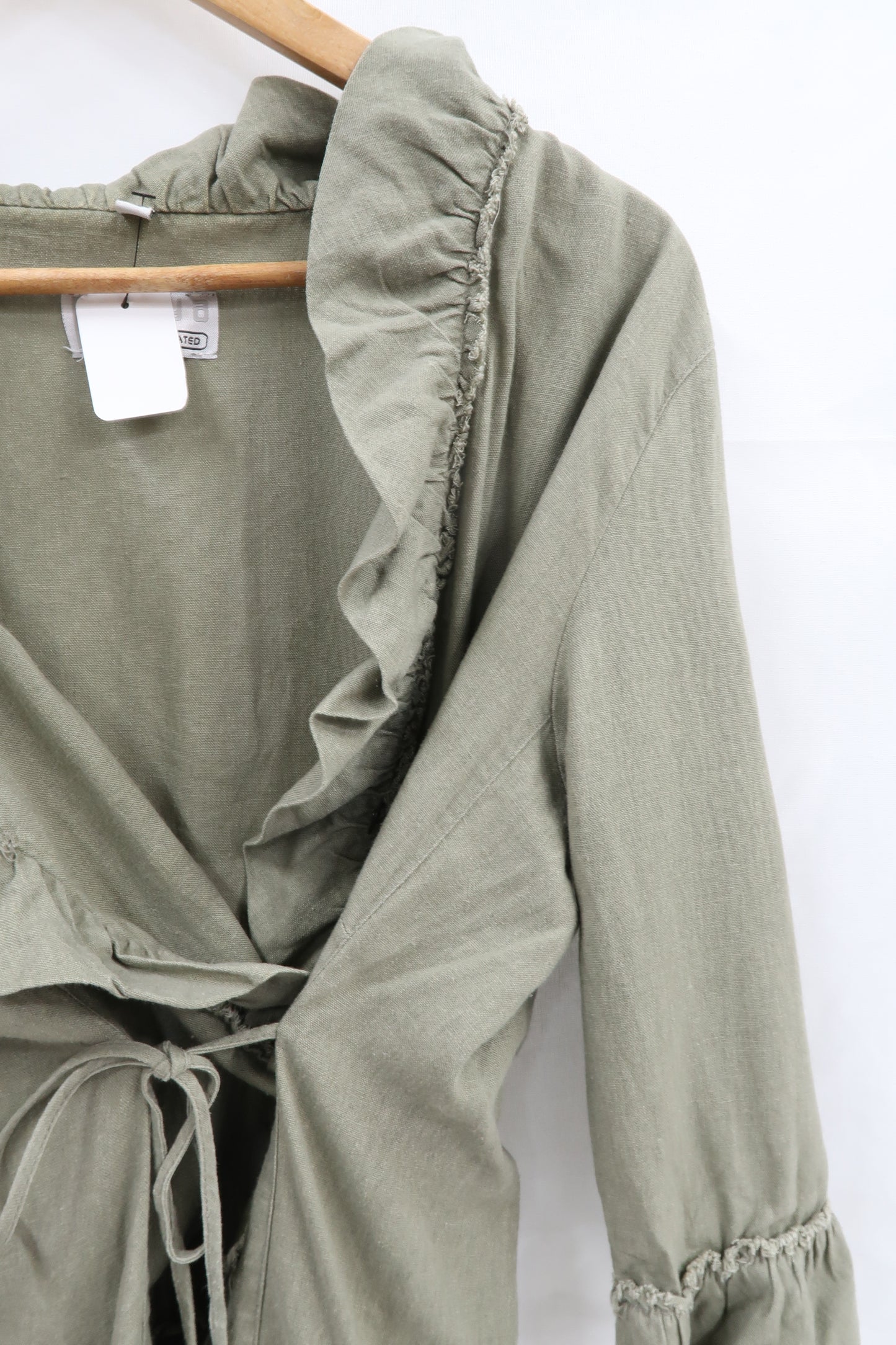 Haut cache-coeur khaki - Yana - XL