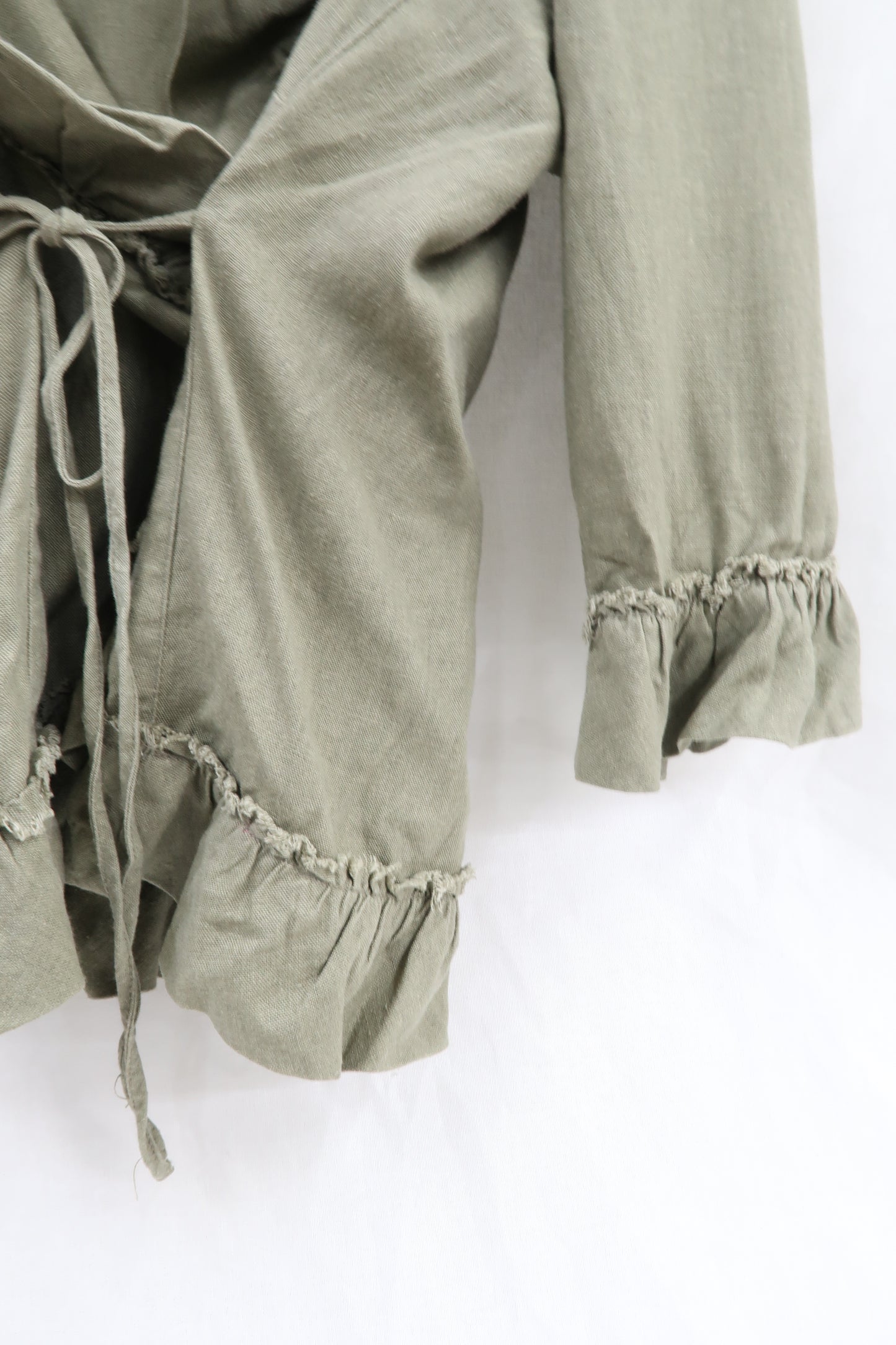 Haut cache-coeur khaki - Yana - XL