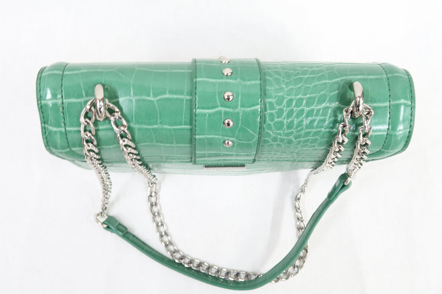 Sac bleu turquoise clouté - Manoukian