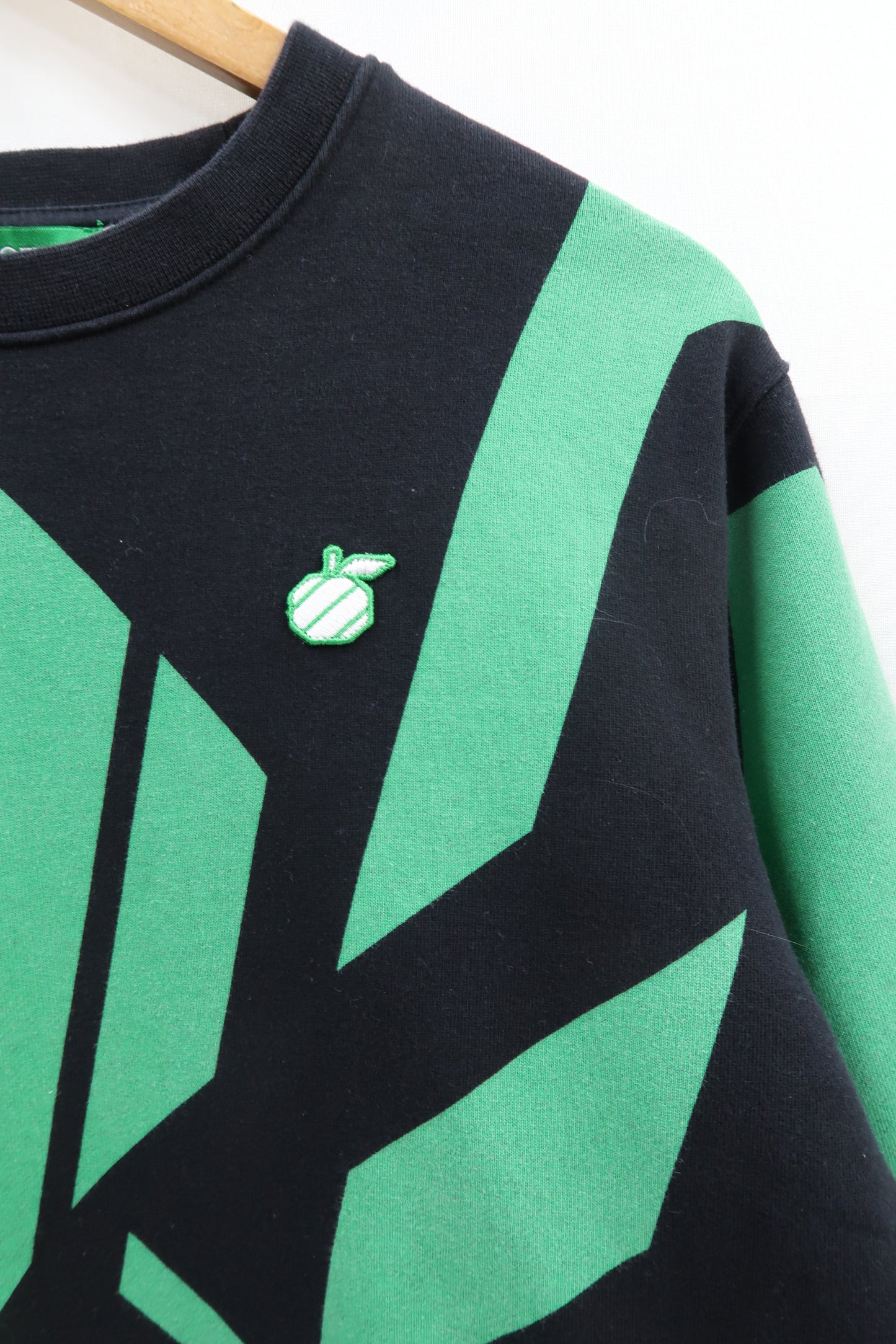 Pull noir et vert - Argenta - XS