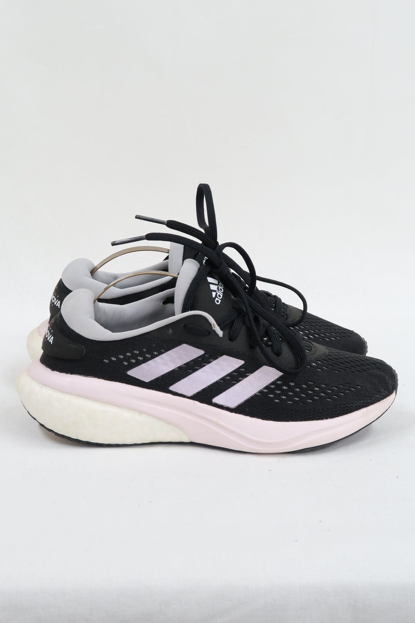 Baskets running noires & roses - Adidas - 38