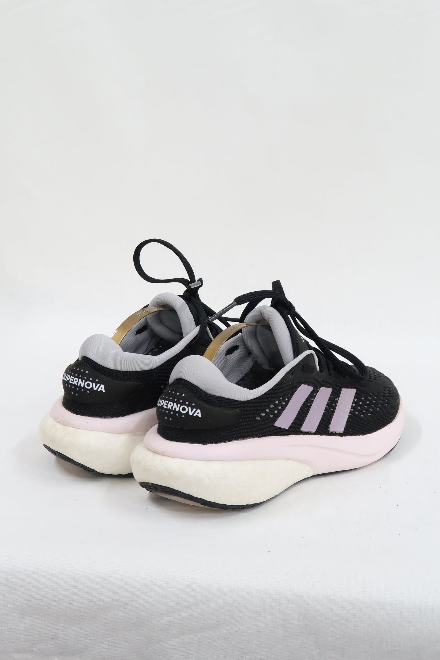 Baskets running noires & roses - Adidas - 38