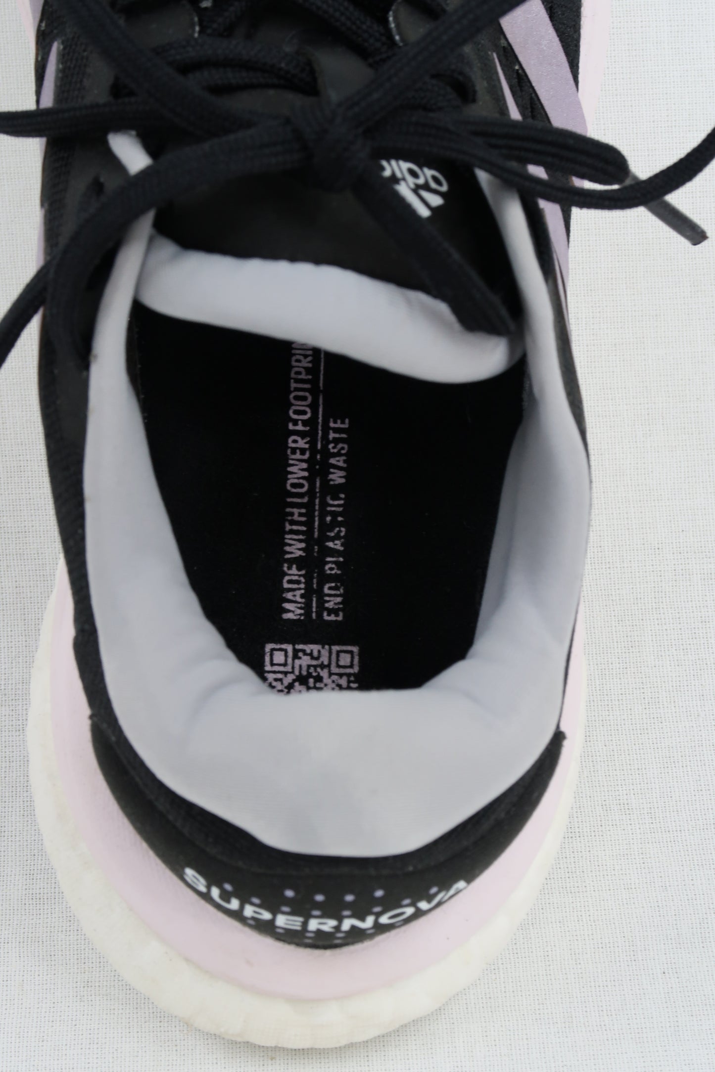 Baskets running noires & roses - Adidas - 38