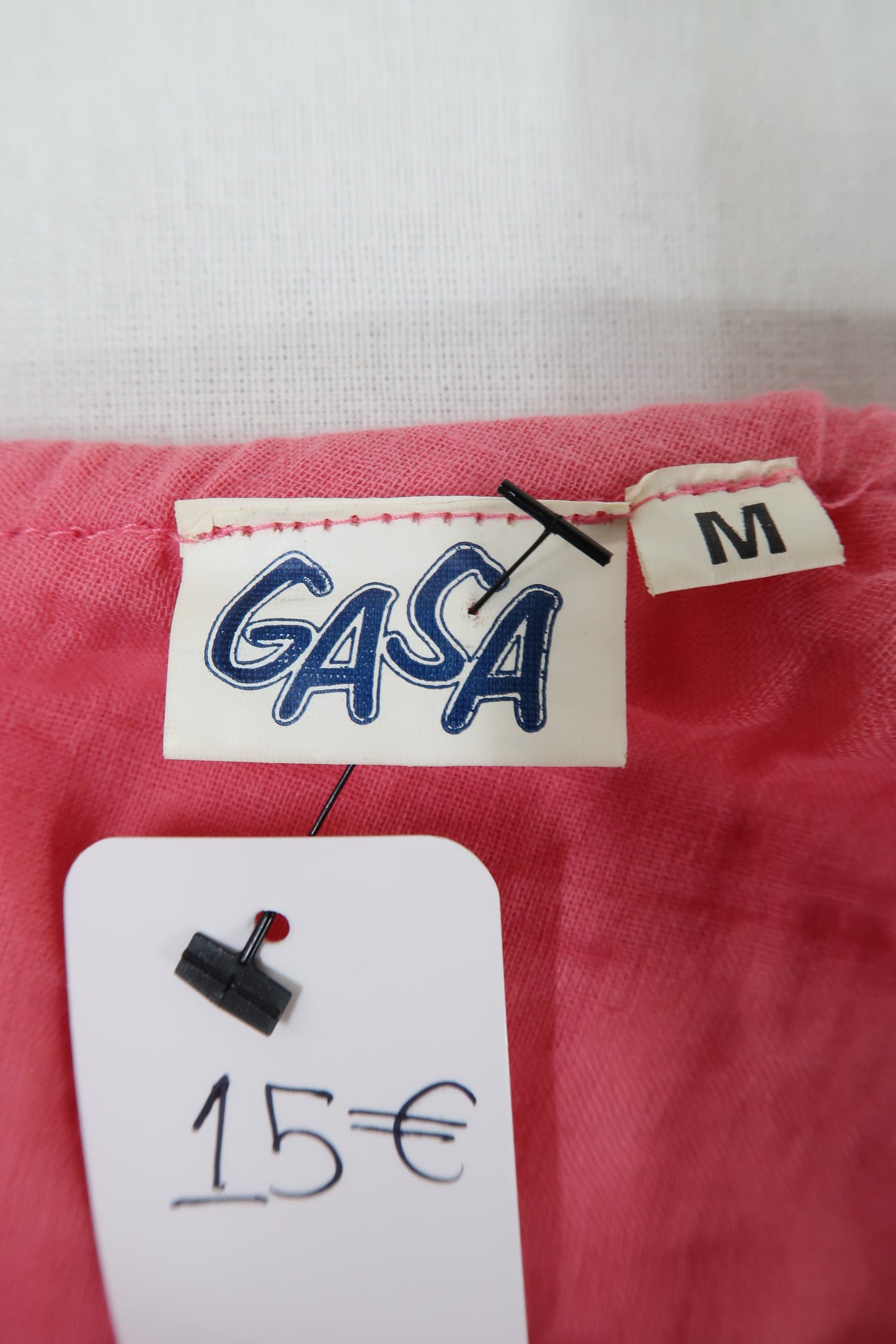 Robe rose à volants - Gasa - M