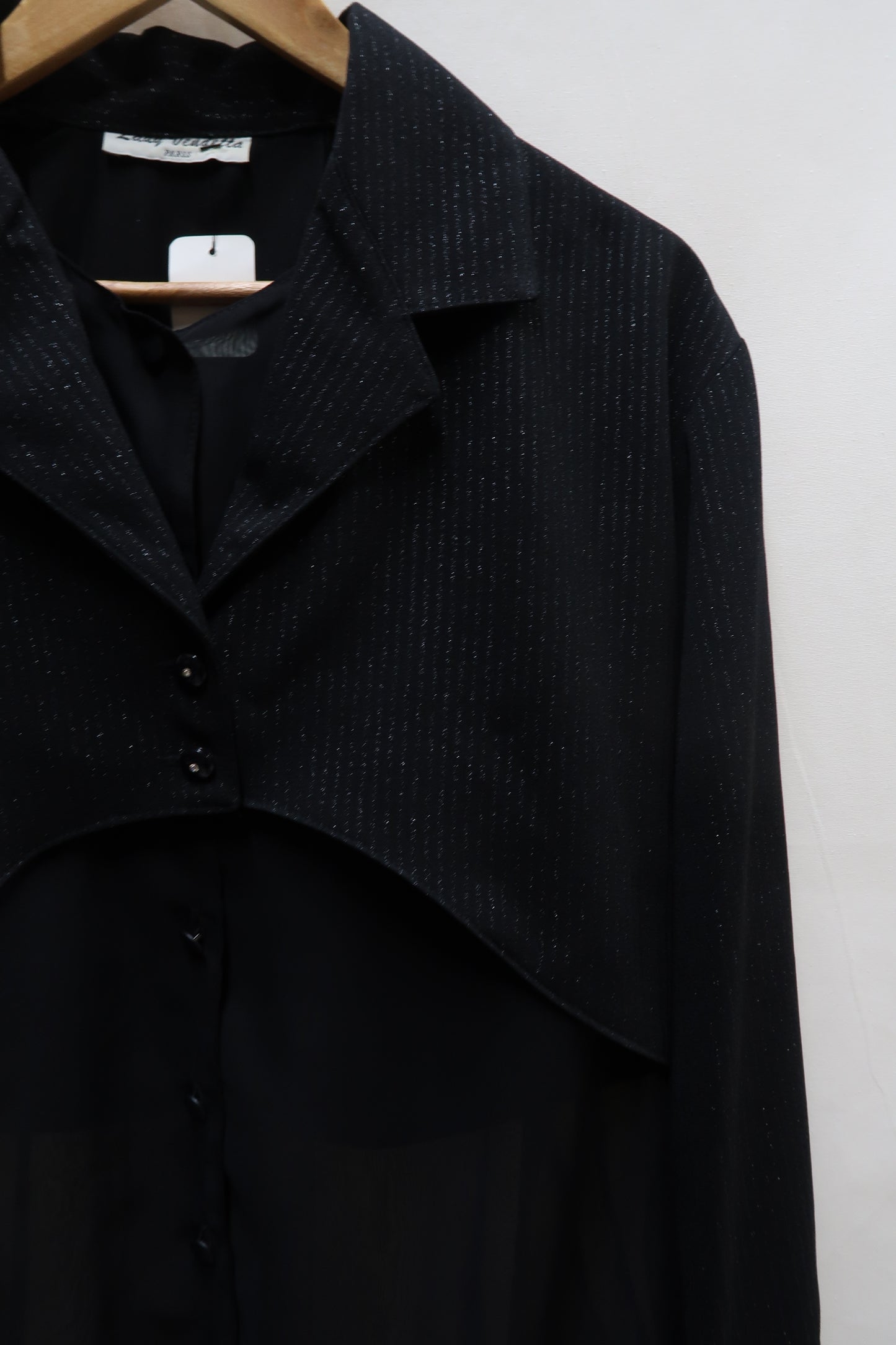 Chemise noire - Lady Vendetta - Taille unique