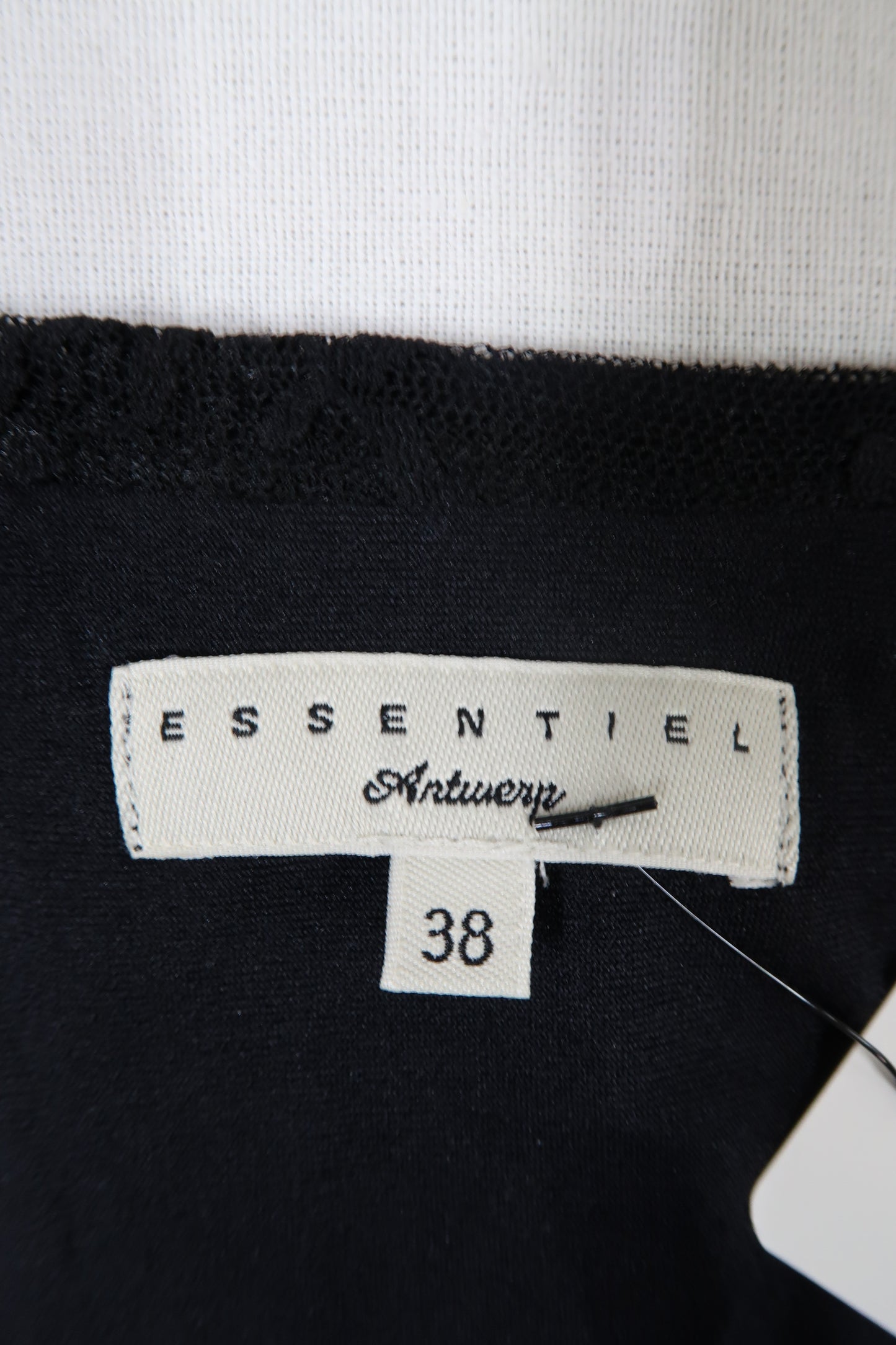 Débardeur noir en dentelle - Essentiel - M