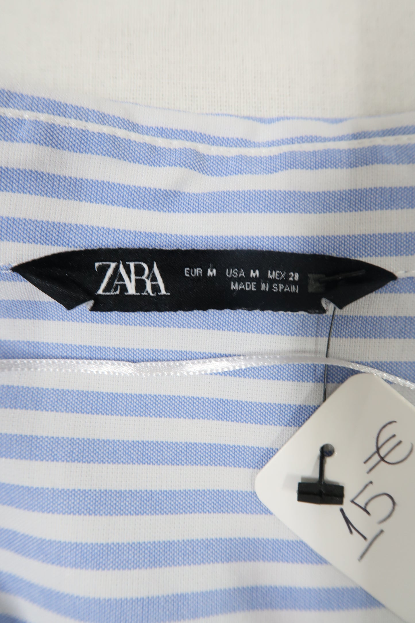 Chemise à rayures - Zara - M