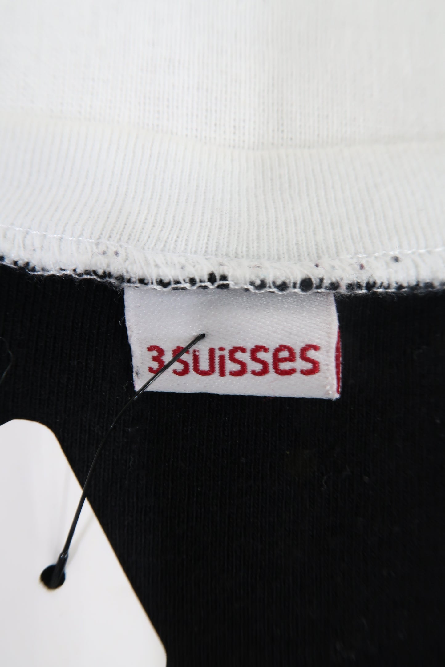 T-shirt noir - 3 suisses - L
