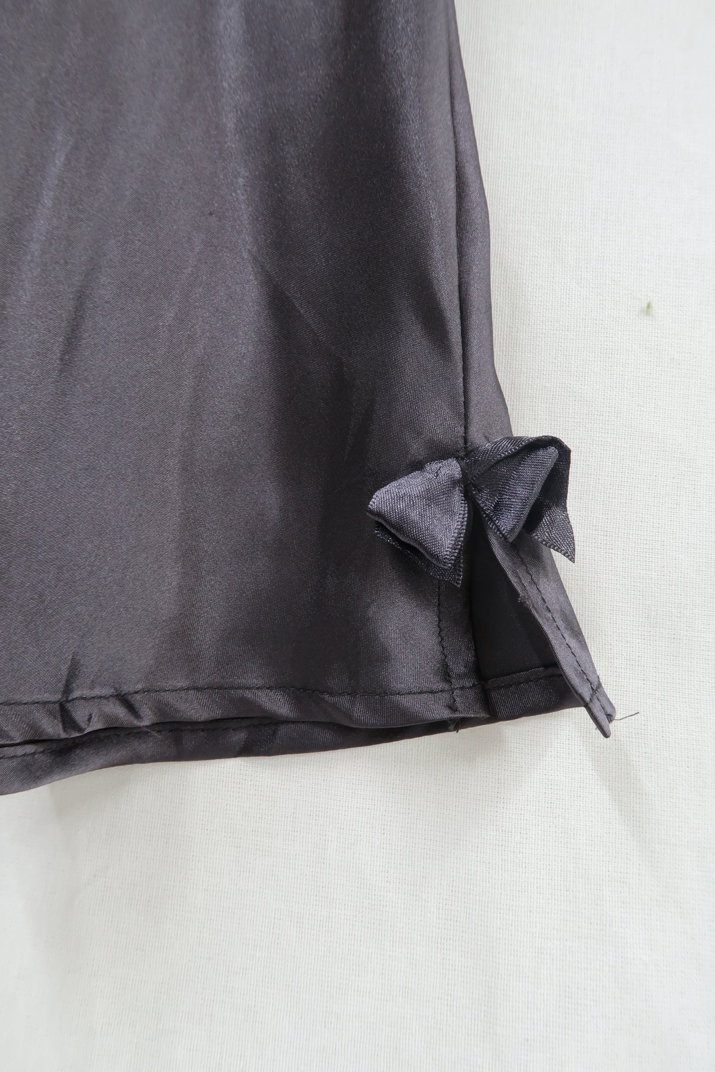Haut en soie gris foncé - Hunkemoller - M