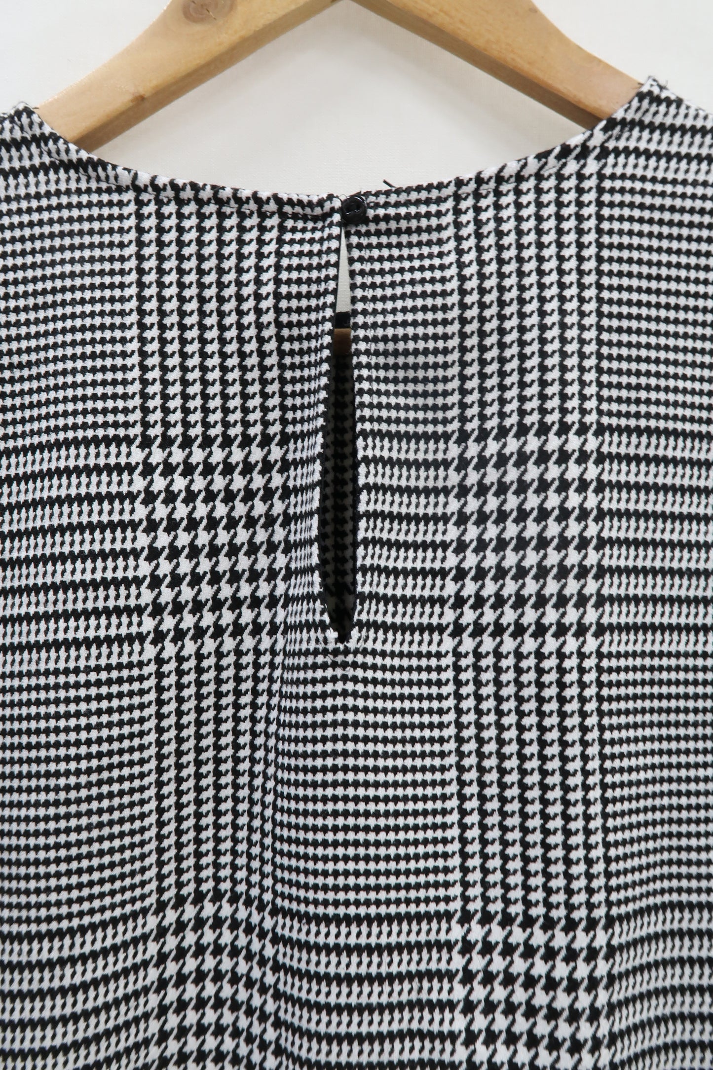 Chemisier noir & blanc - Zara - M