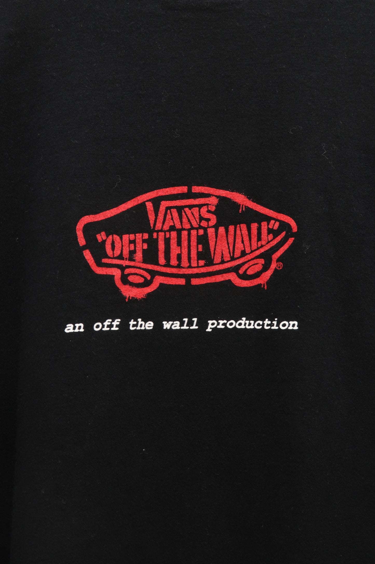T-shirt noir - Vans - M