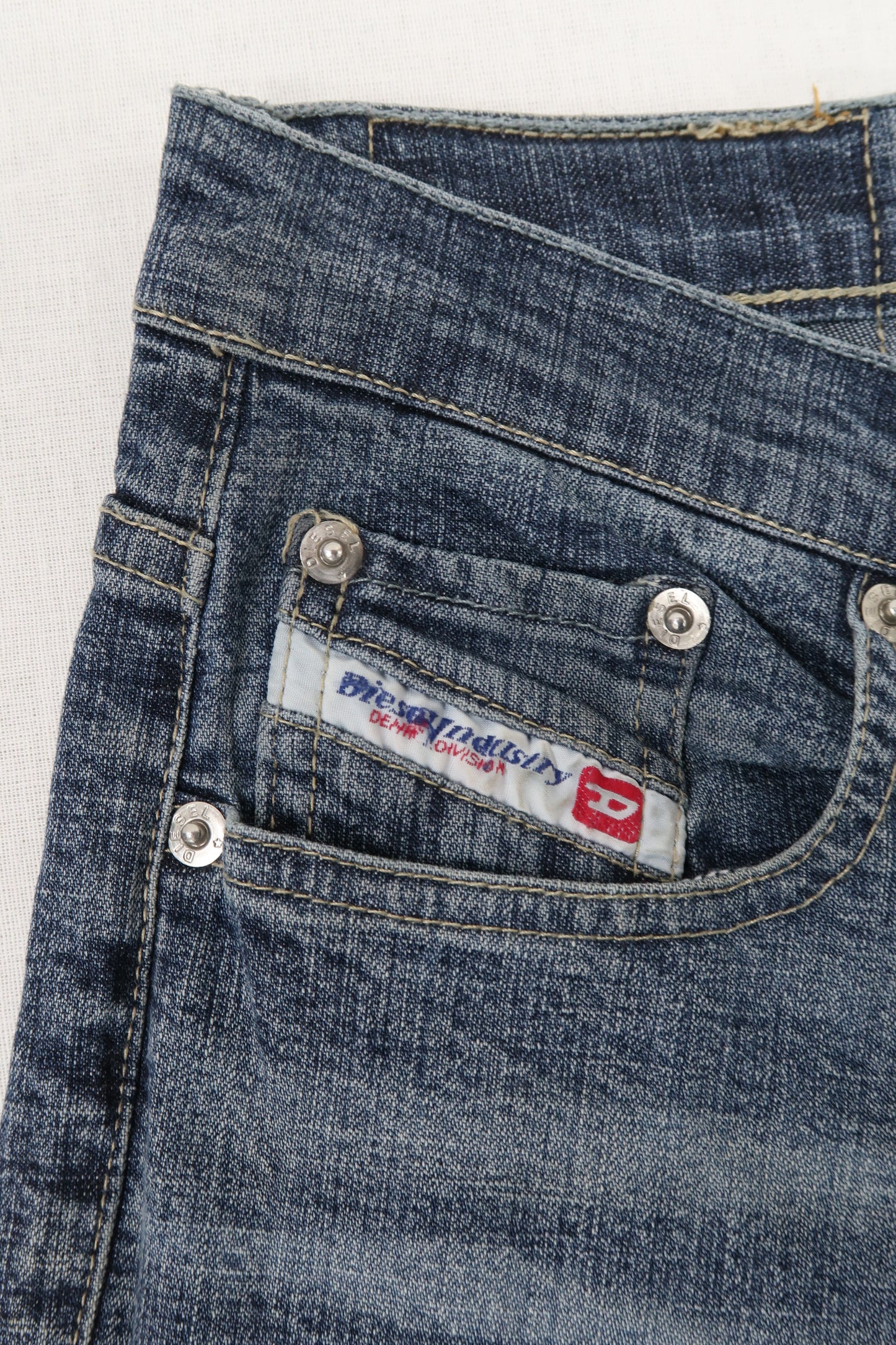 Jean bleu délavé - Diesel - S