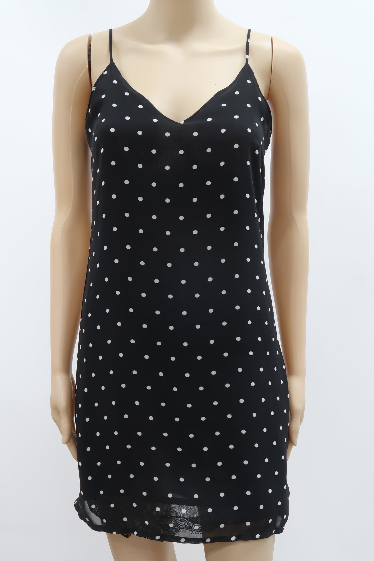 Robe de nuit à pois - H&M - XS