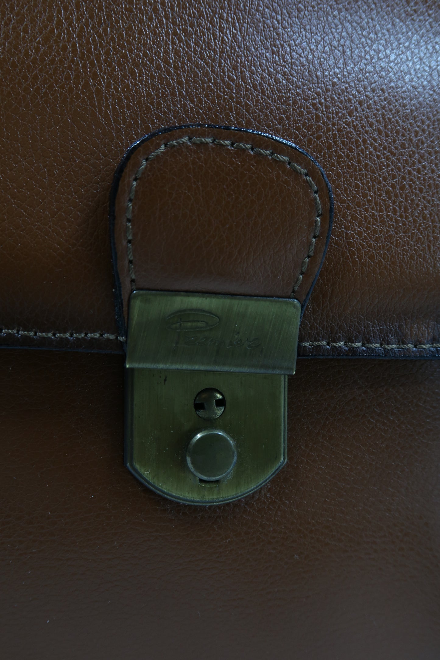 Sacoche en cuir effet cartable - Première