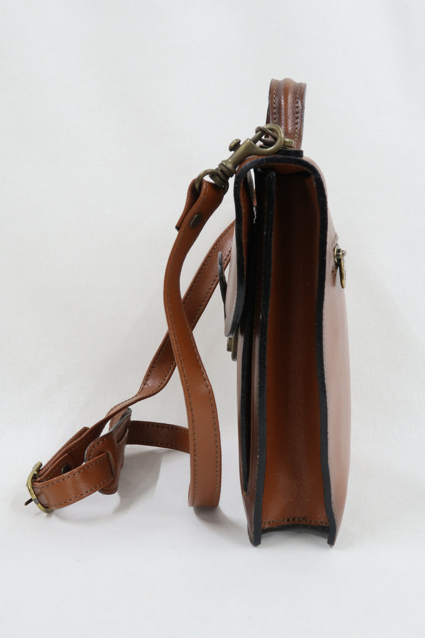 Sacoche en cuir effet cartable - Première