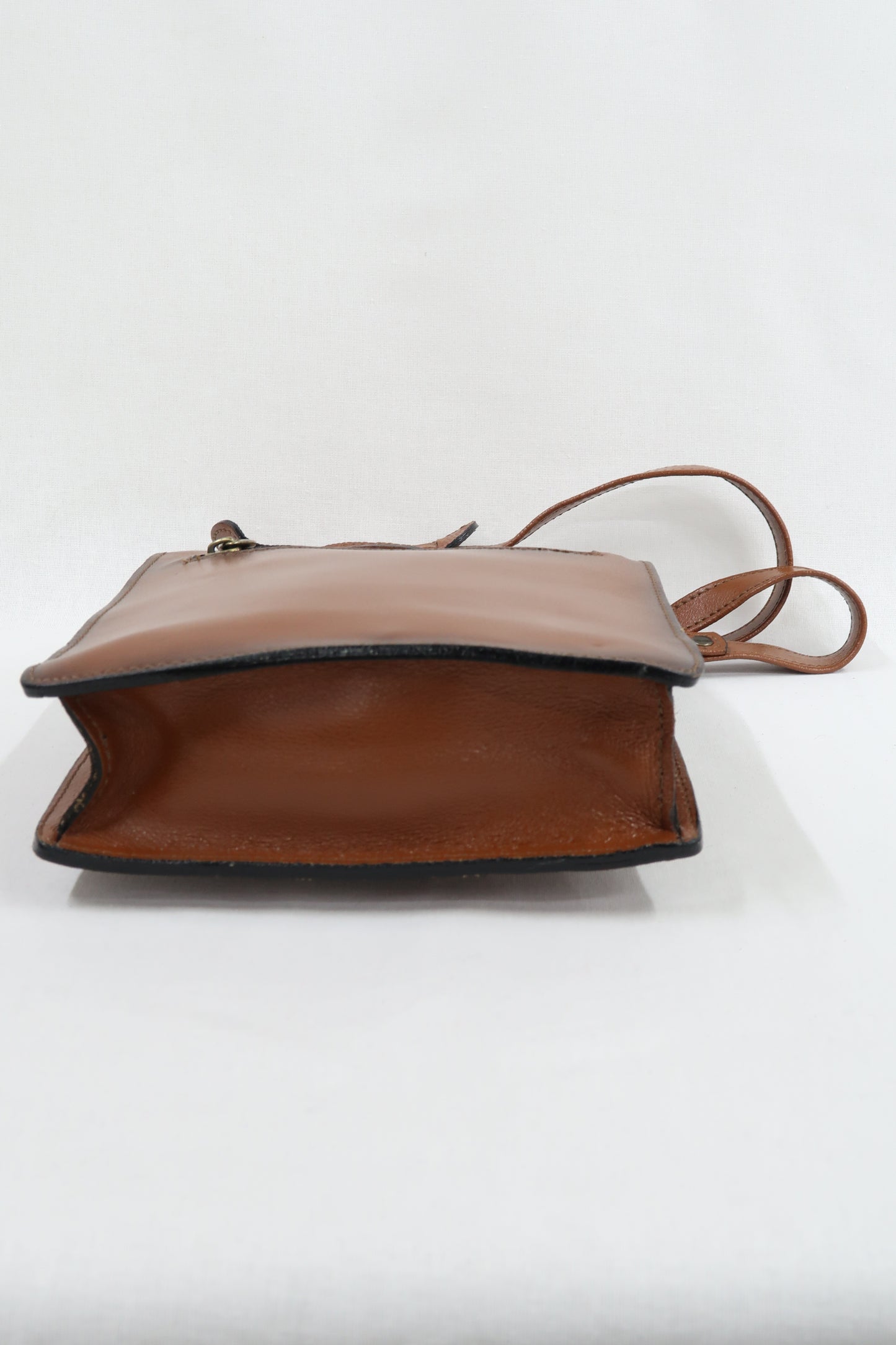 Sacoche en cuir effet cartable - Première