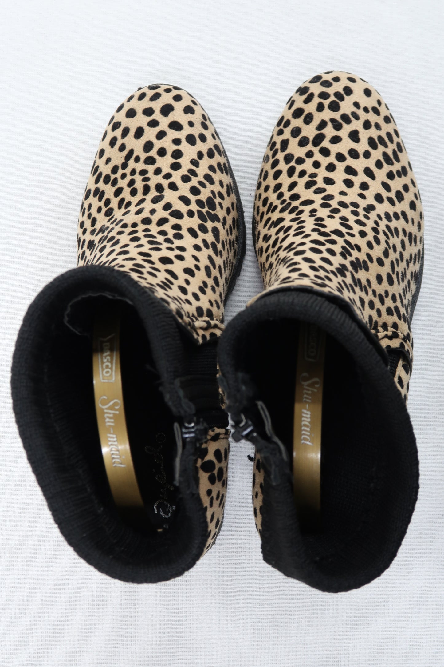 Bottines à motif léopard - 38