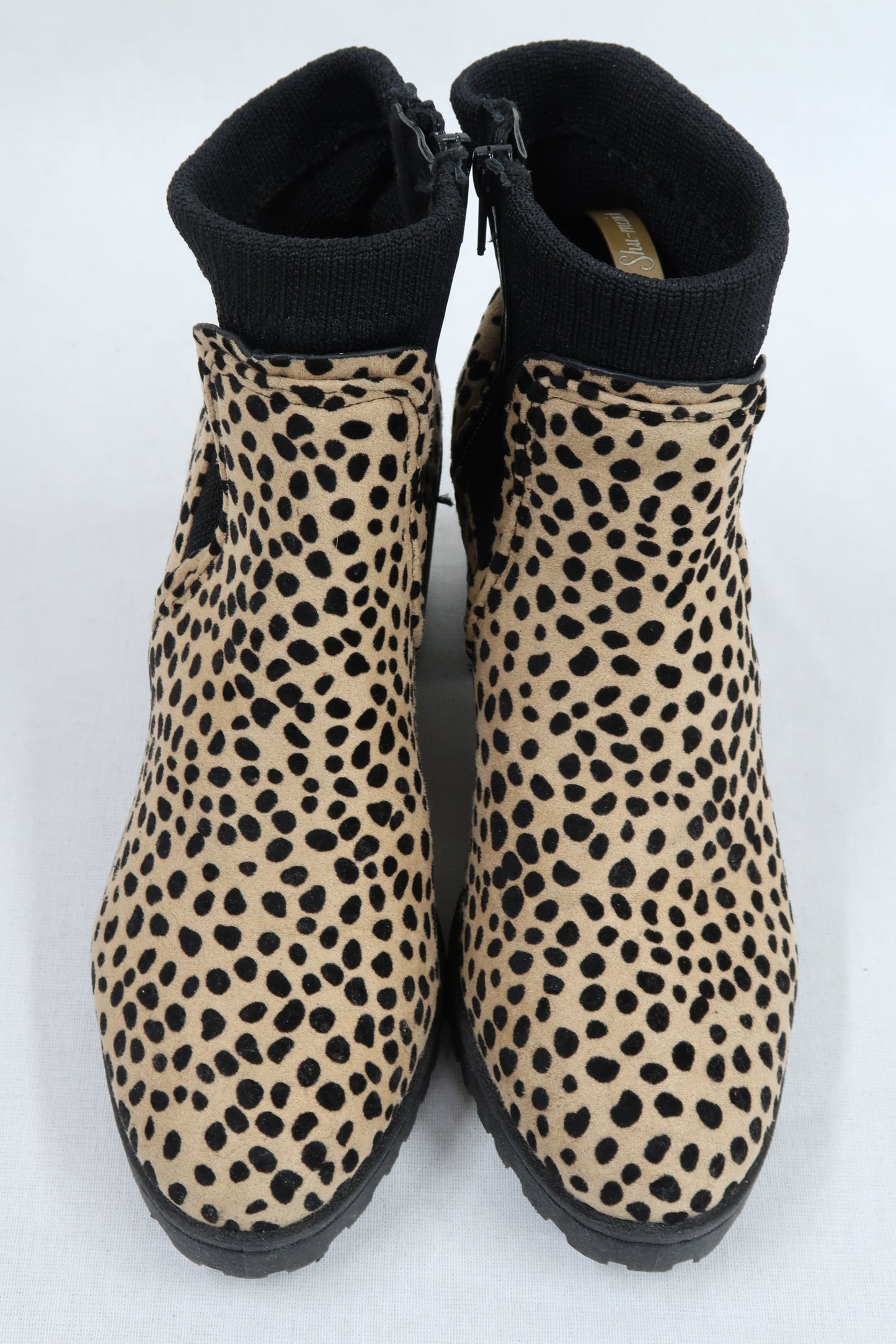 Bottines à motif léopard - 38