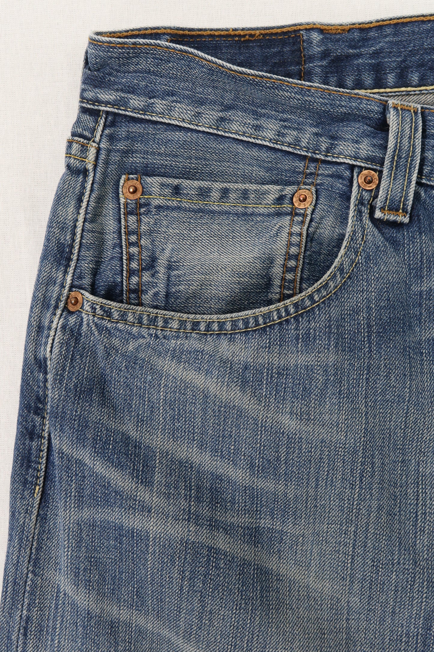 Jean 501 bleu délavé - Levi's - W38 L32