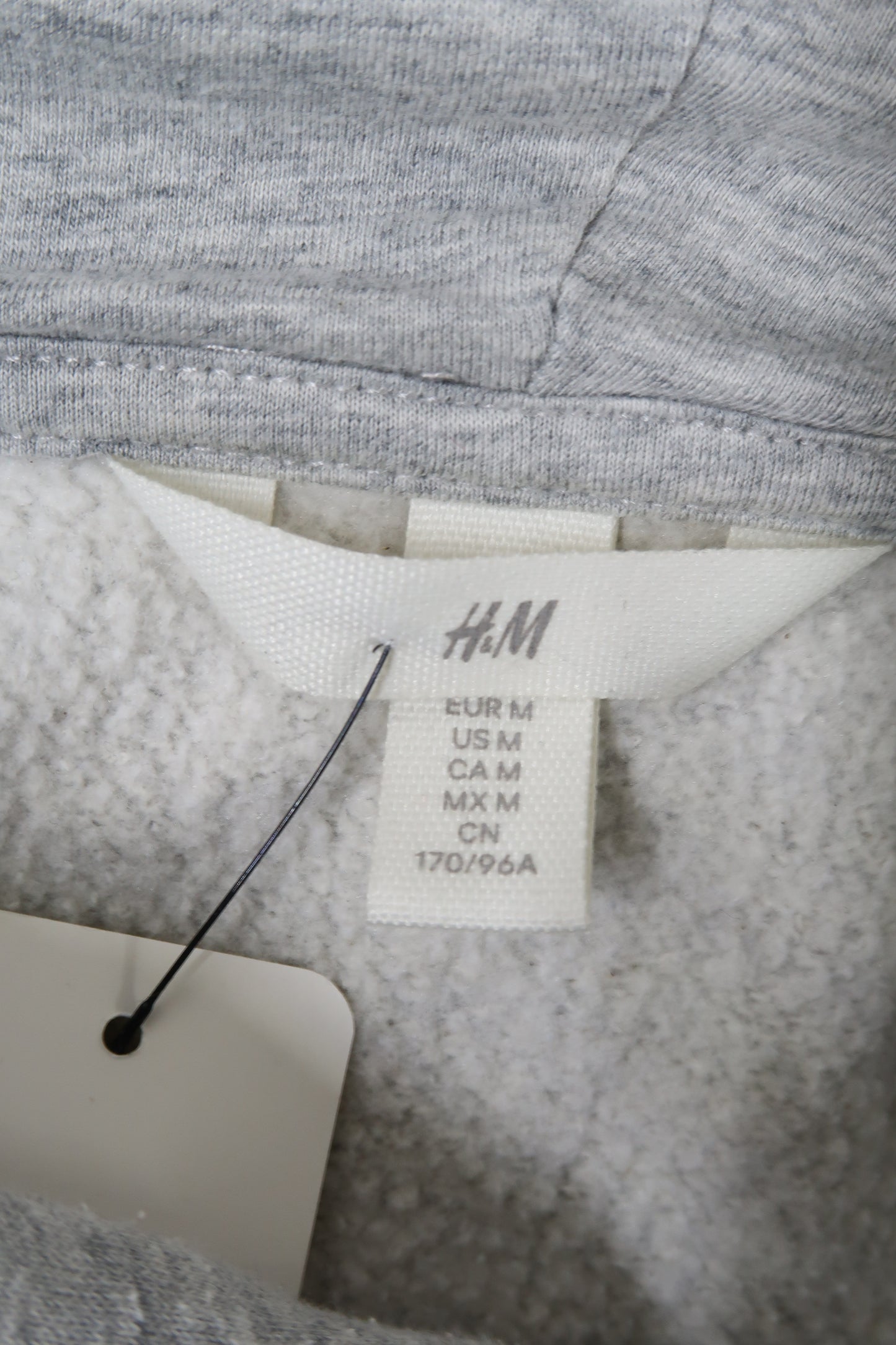 Sweat à capuche gris "Harvard" - H&M - M