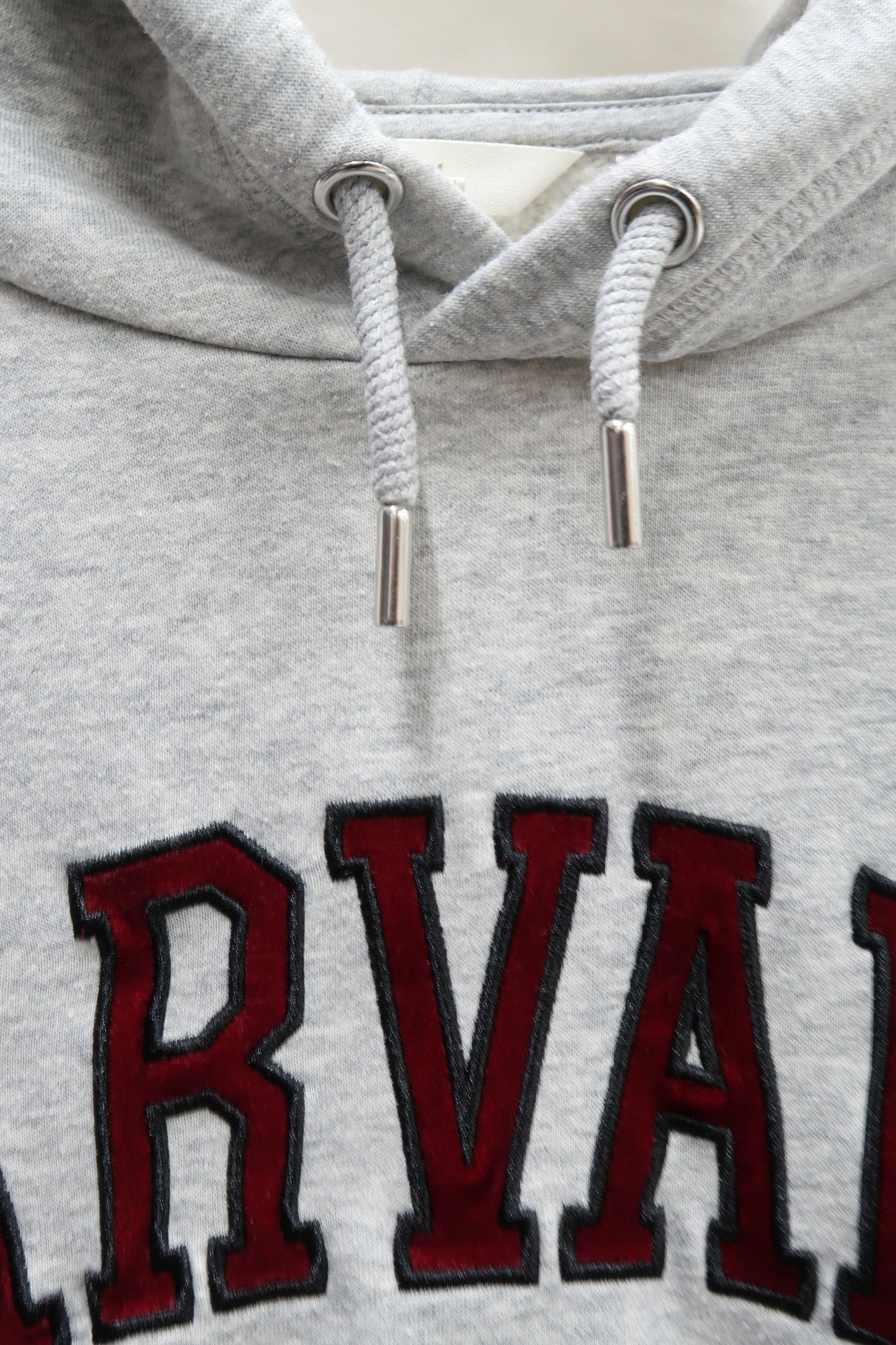 Sweat à capuche gris "Harvard" - H&M - M