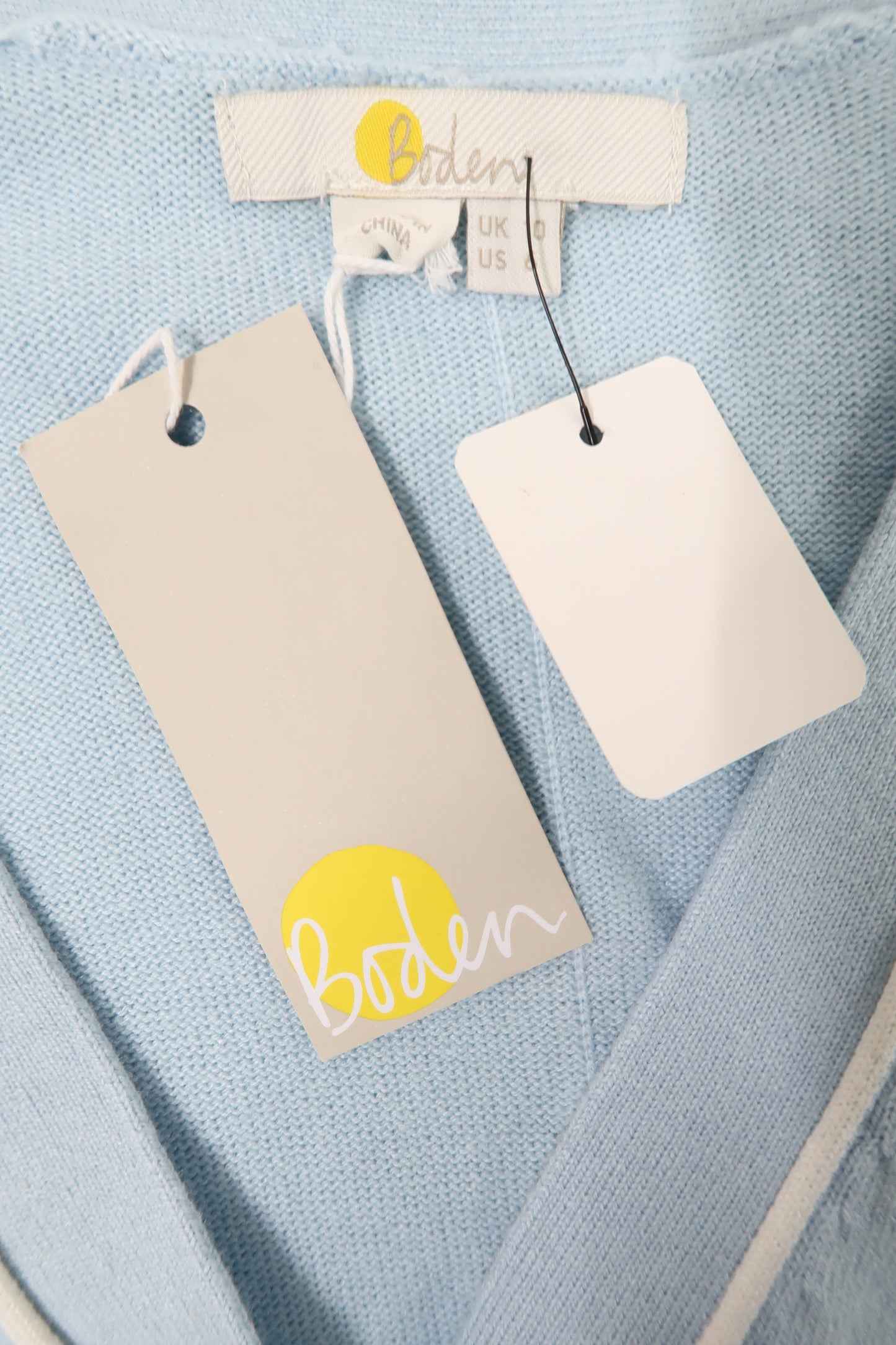 Cardigan bleu ciel - Boden - M