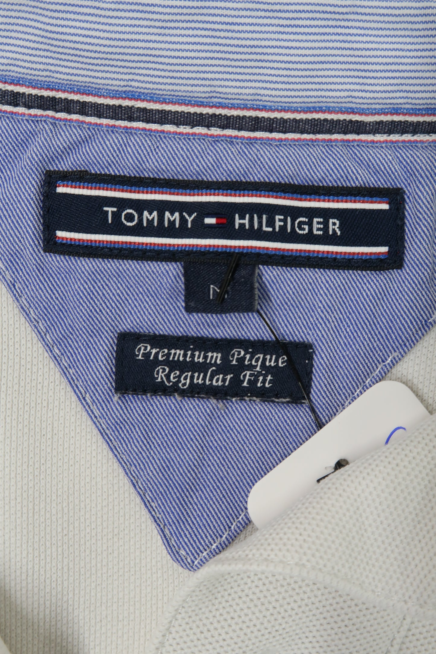 Polo blanc à manches courtes - Tommy Hifliger - M