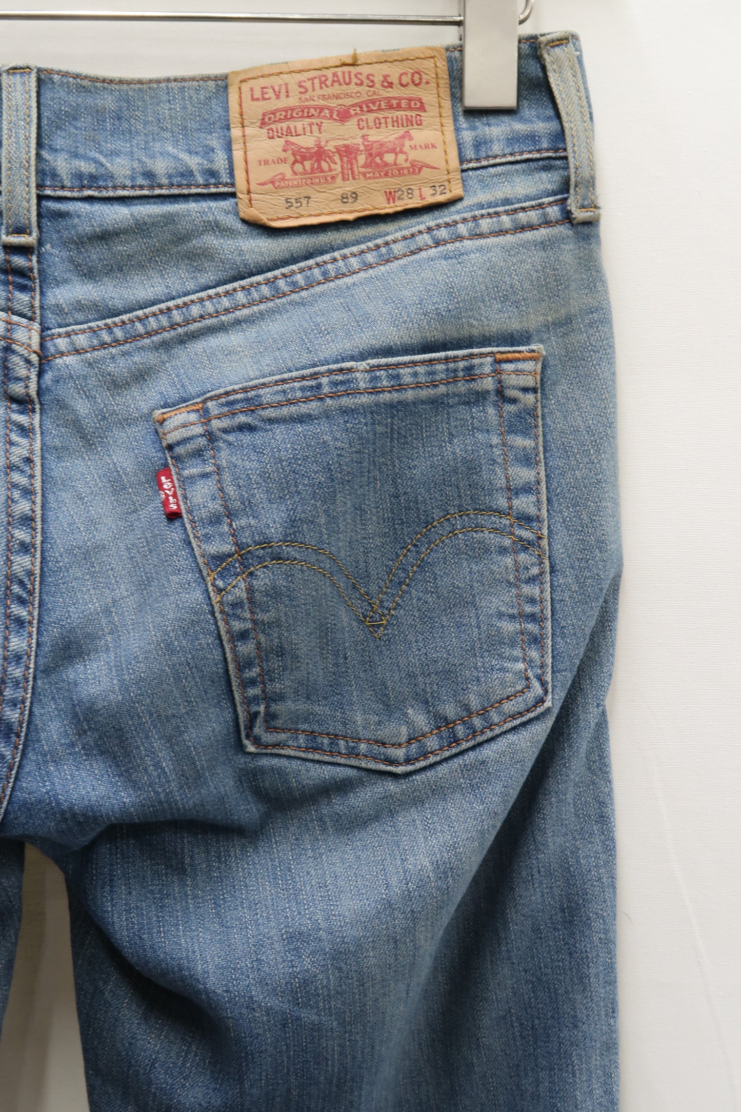 Jean bleu délavé coupe "Ève" - Levi's - W28 L32