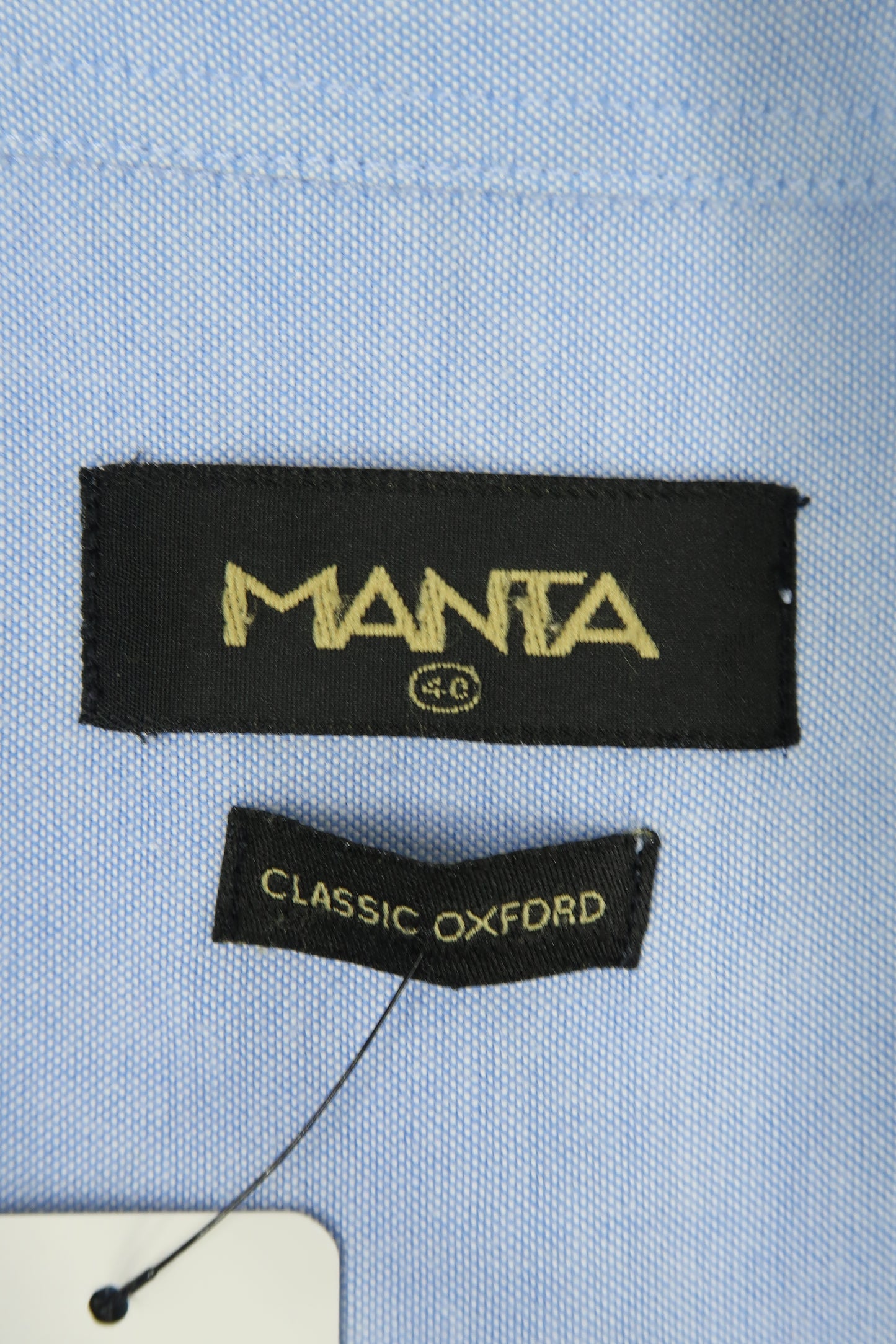 Chemise à manches courtes bleu ciel - Manta - L
