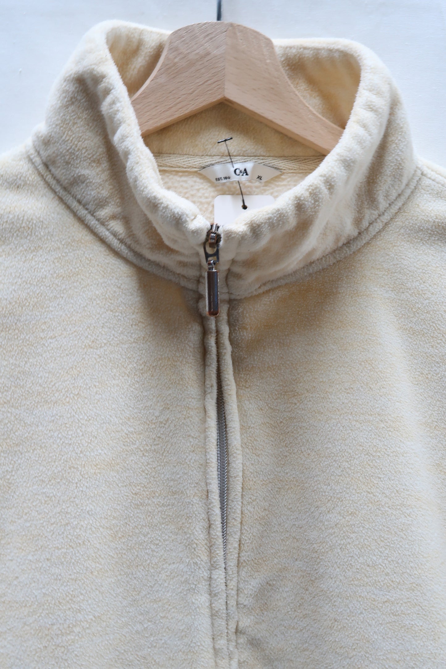 Polaire jaune pâle - C&A - XL