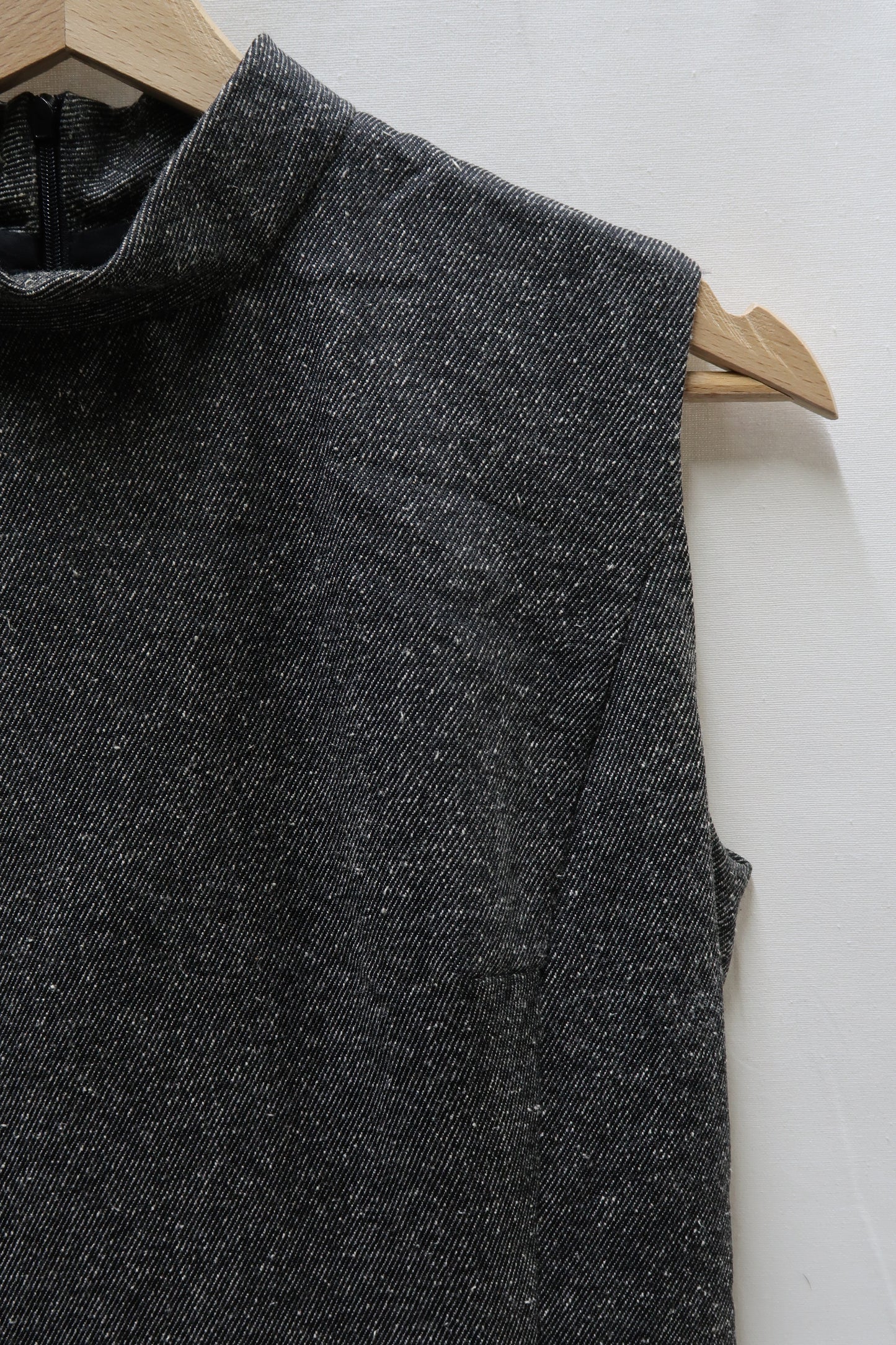 Robe grise chinée à poches - Chantal Rosner - S