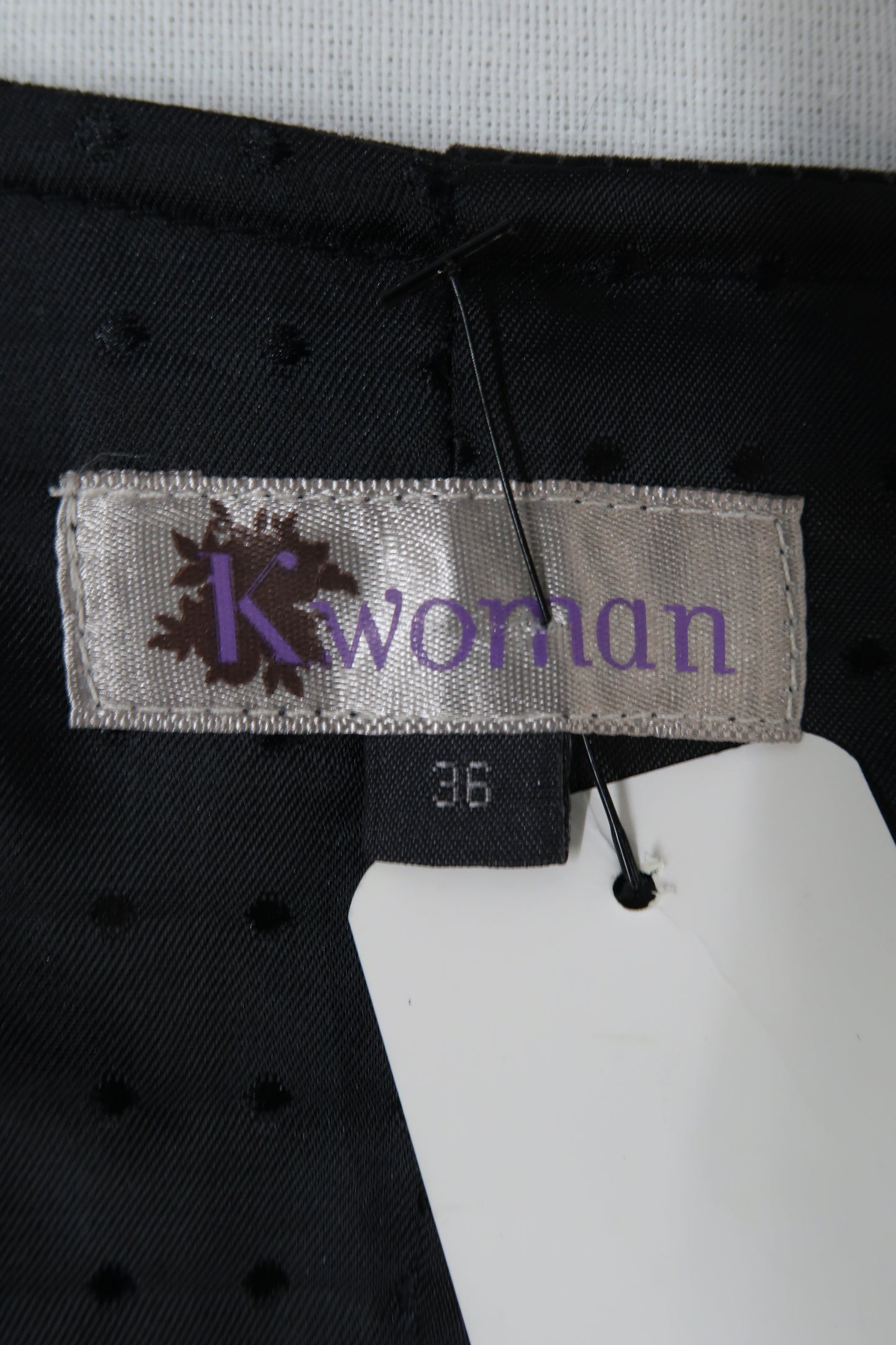 Robe style costume rayé grise - Kwoman - S