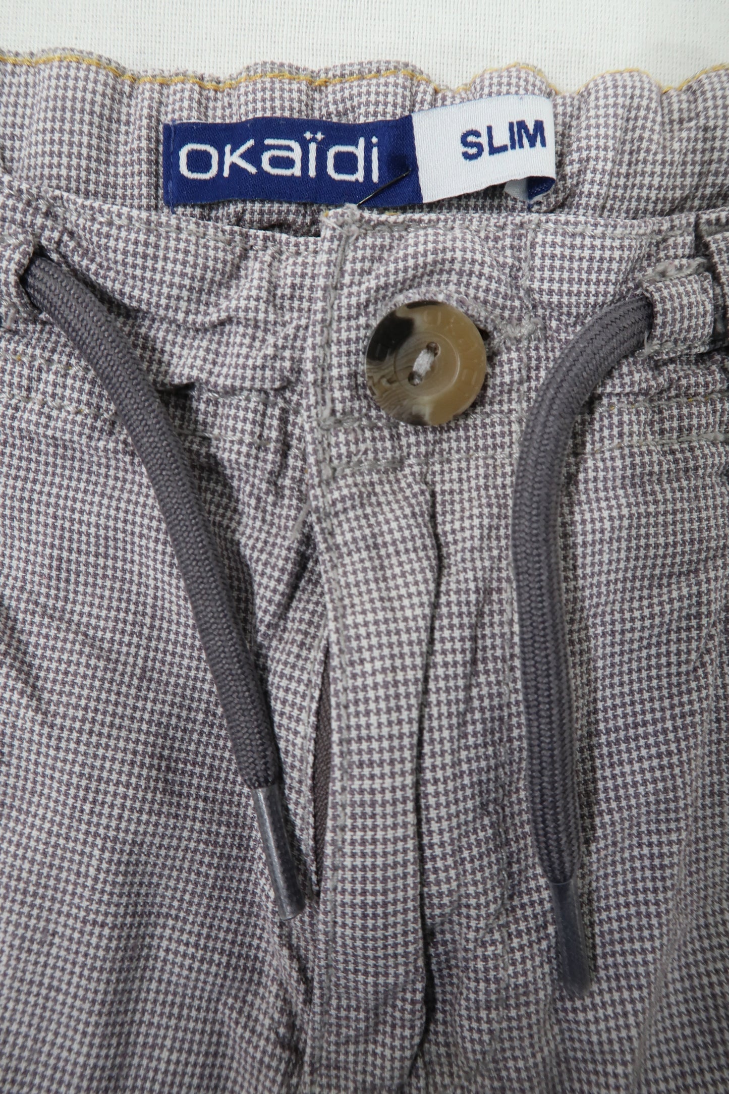 Short à motif gris & blanc - Okaïdi - 10 ans - Garçon