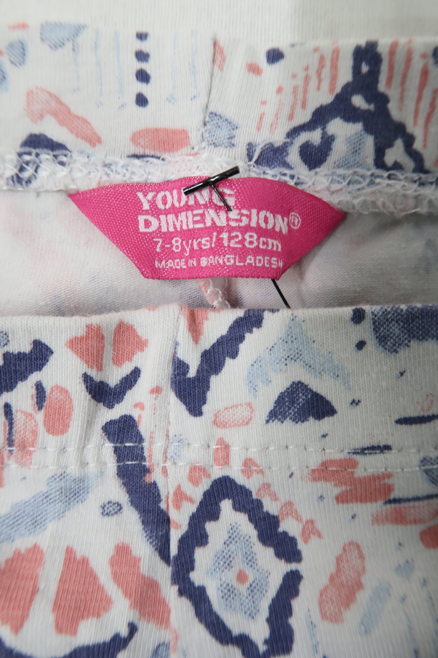 Legging à motifs - Young dimension - 7/8 ans - Fille