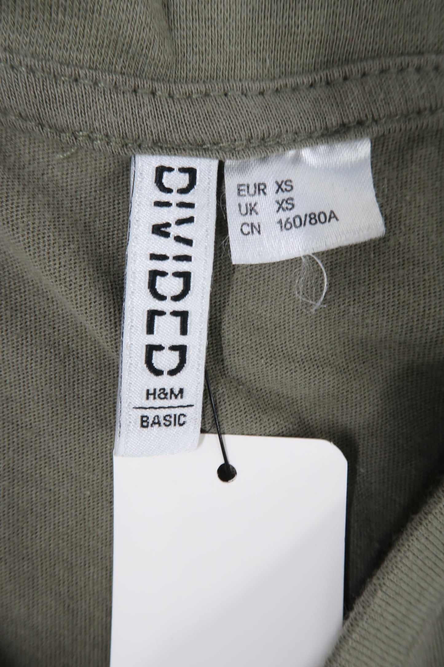 T-shirt khaki - H&M - XS