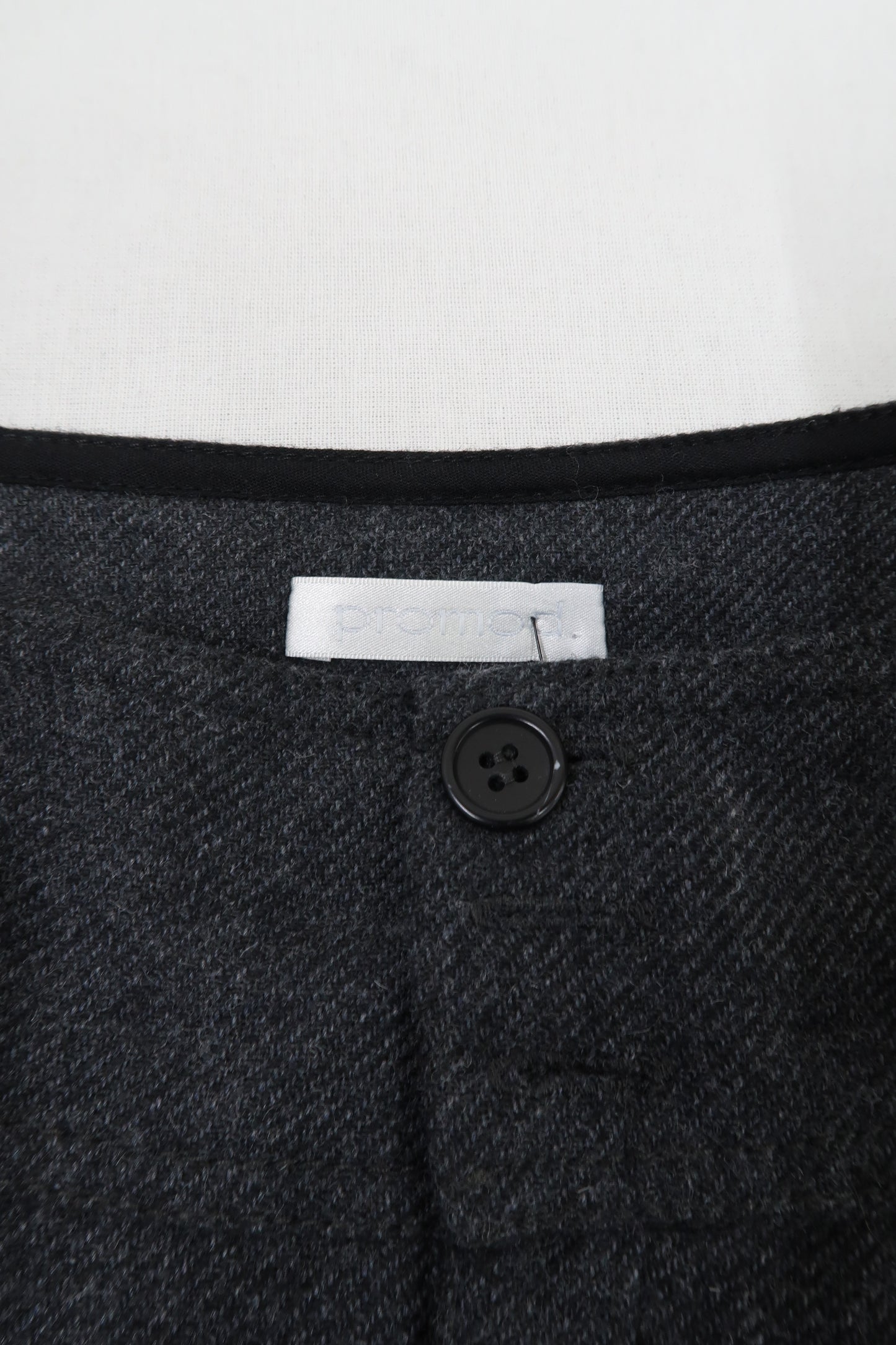 Jupe grise bouffante à poches - Promod - L