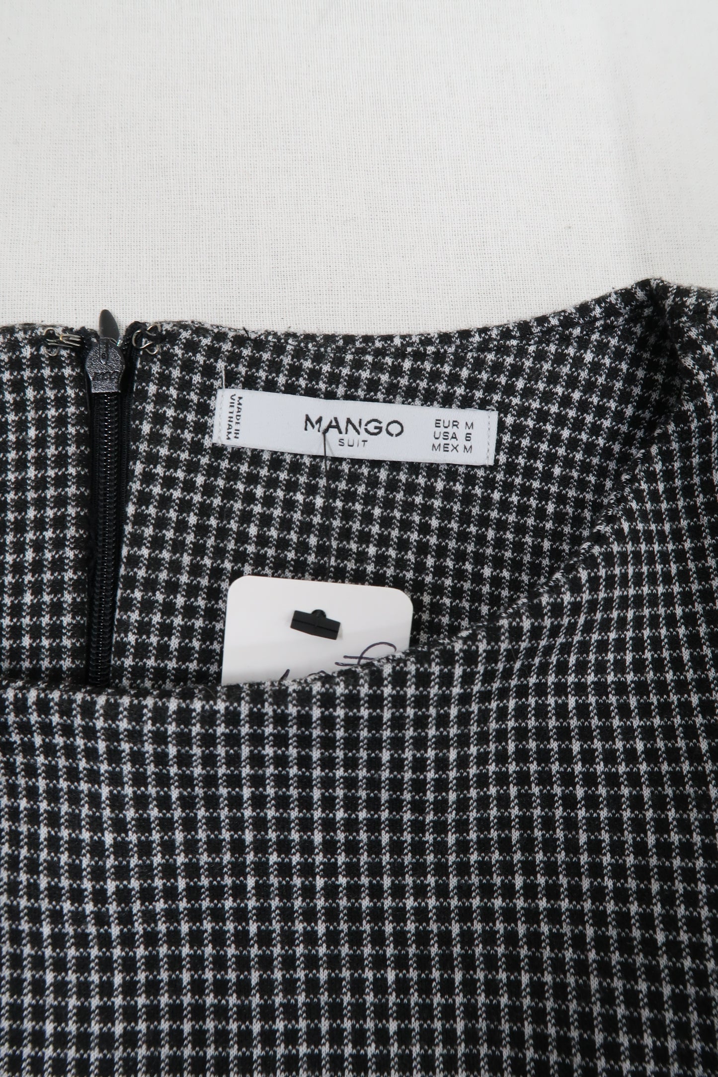 Robe sans manches à carreaux - Mango - M