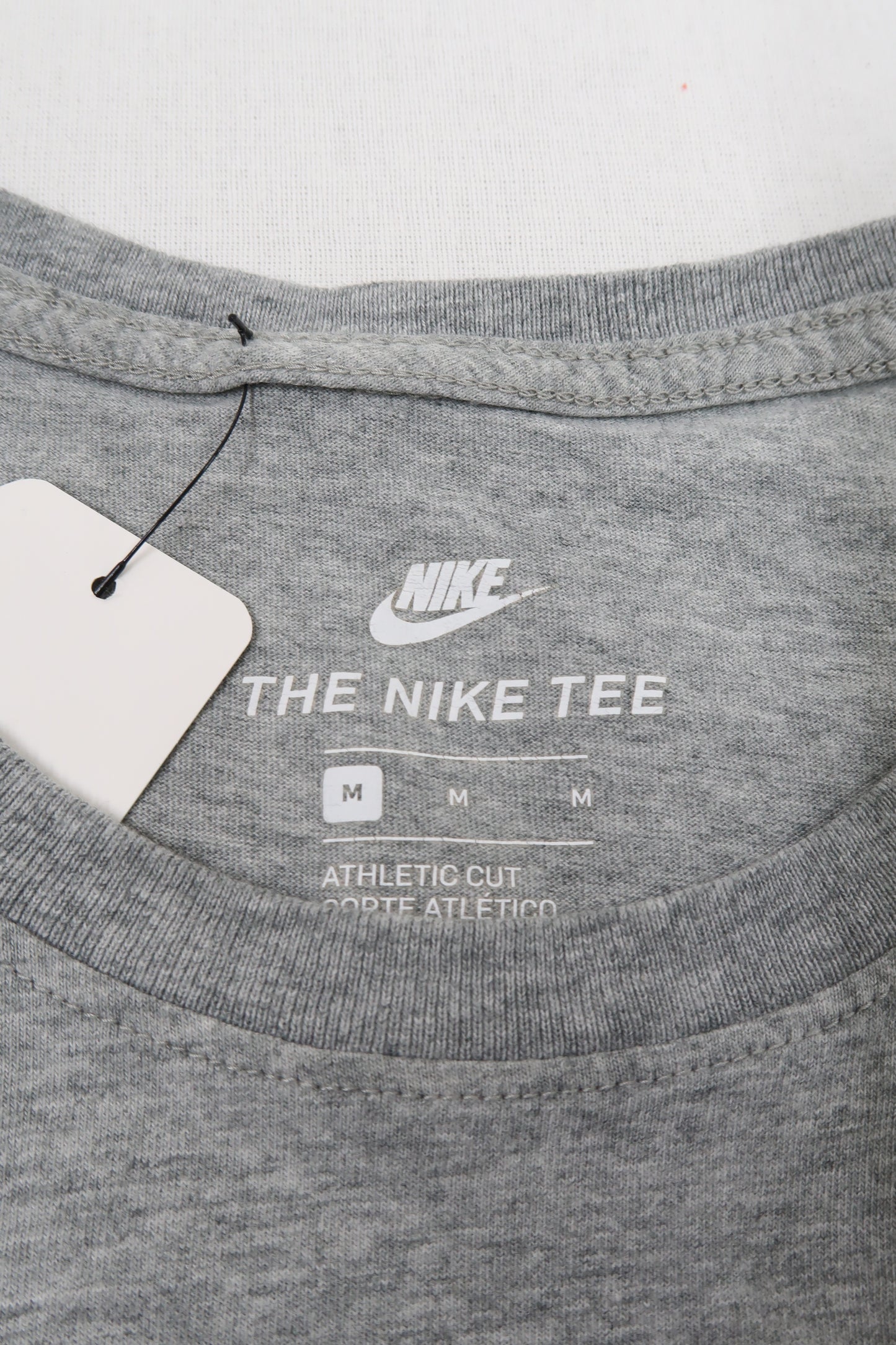 T-shirt à manches courtes gris & noir - Nike - M