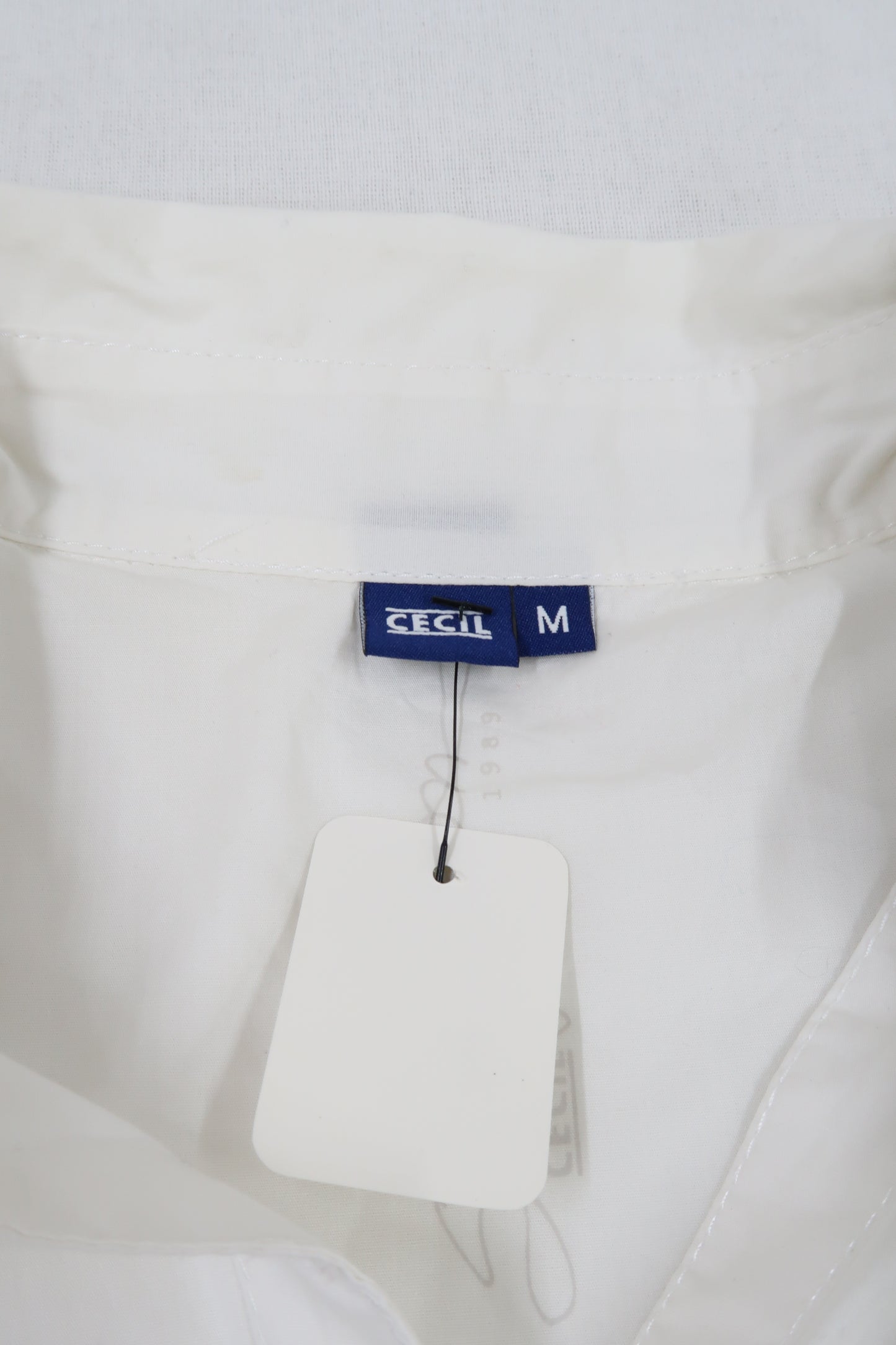 Chemise blanche à manche courtes - Cecil - M