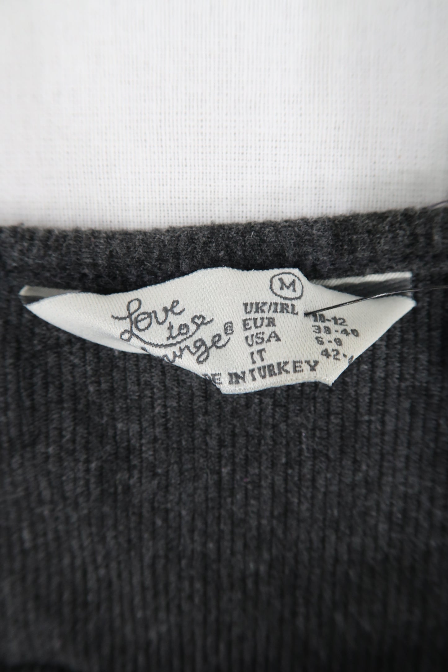 Body sans manches gris foncé strié - Love to Lounge - M
