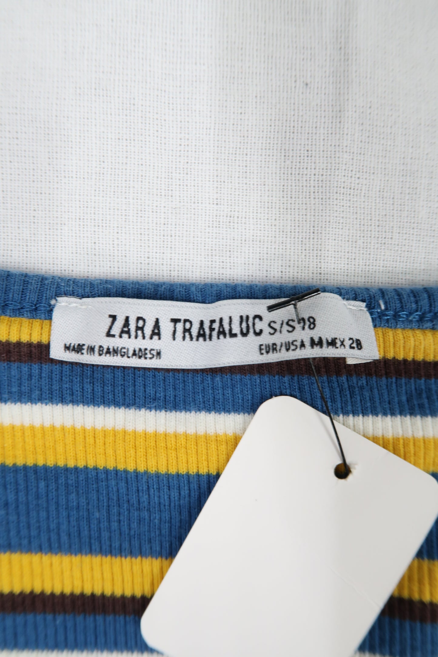 Crop top rayé - Zara - S