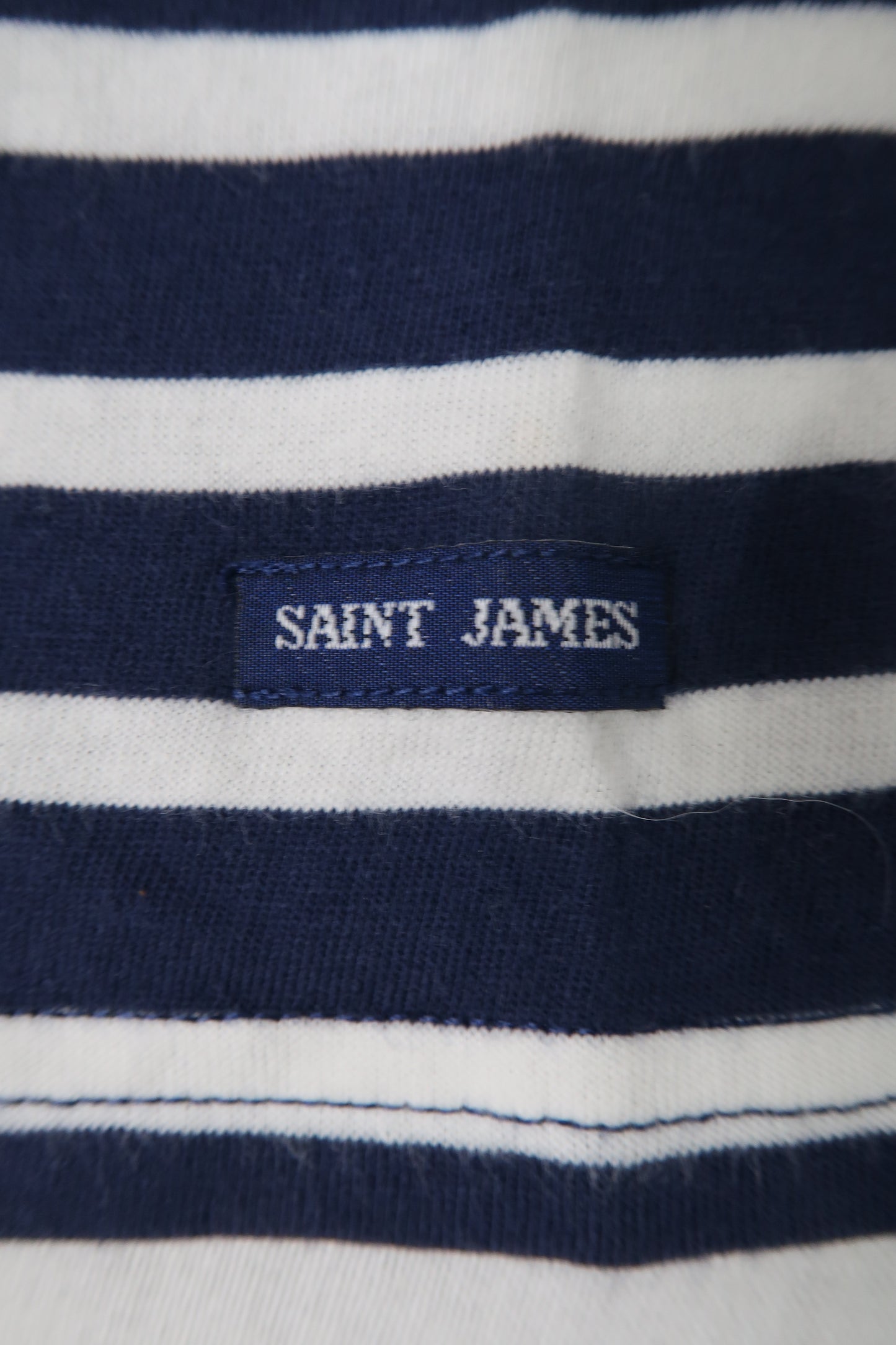 T-shirt à rayures bleu & blanc - Saint james - L
