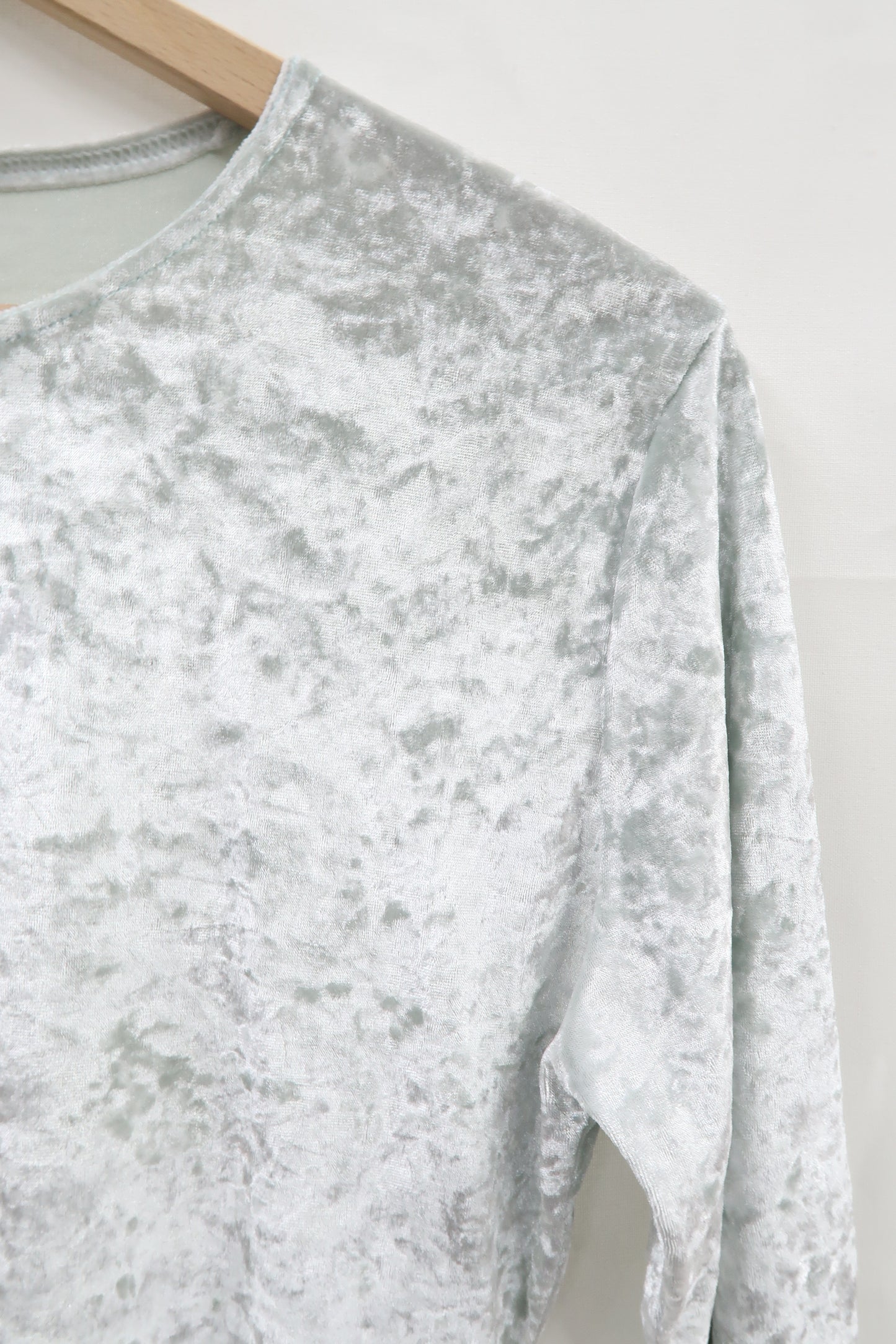 Haut en velour gris - Fashion studio - M