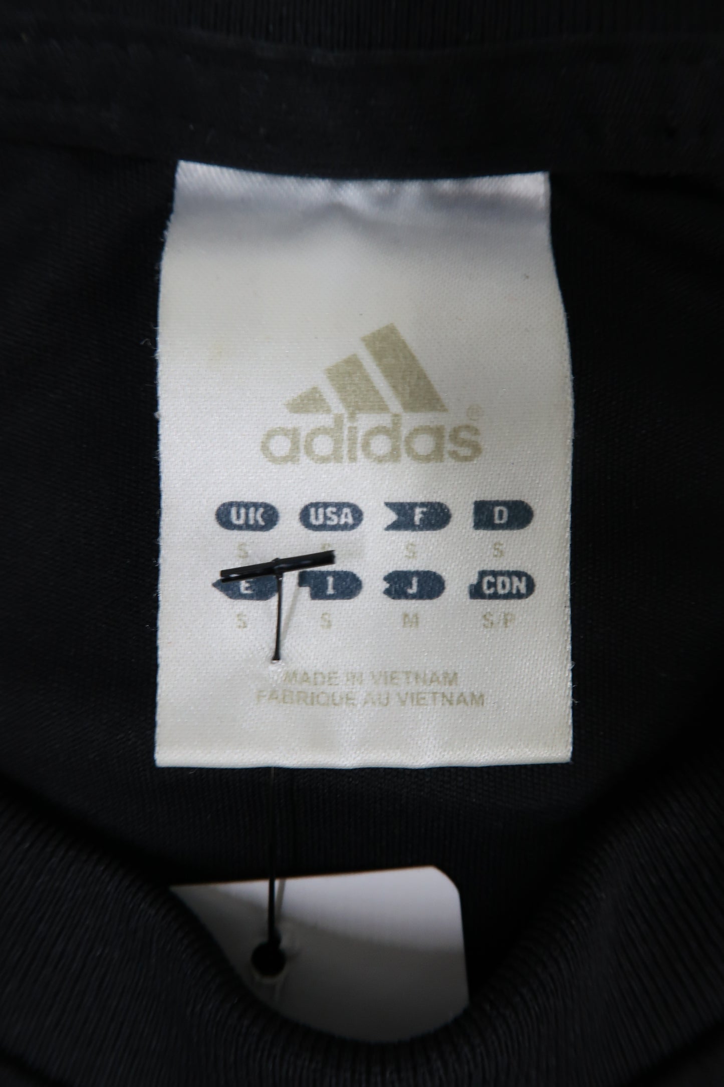 T-shirt noir & or - Adidas - S