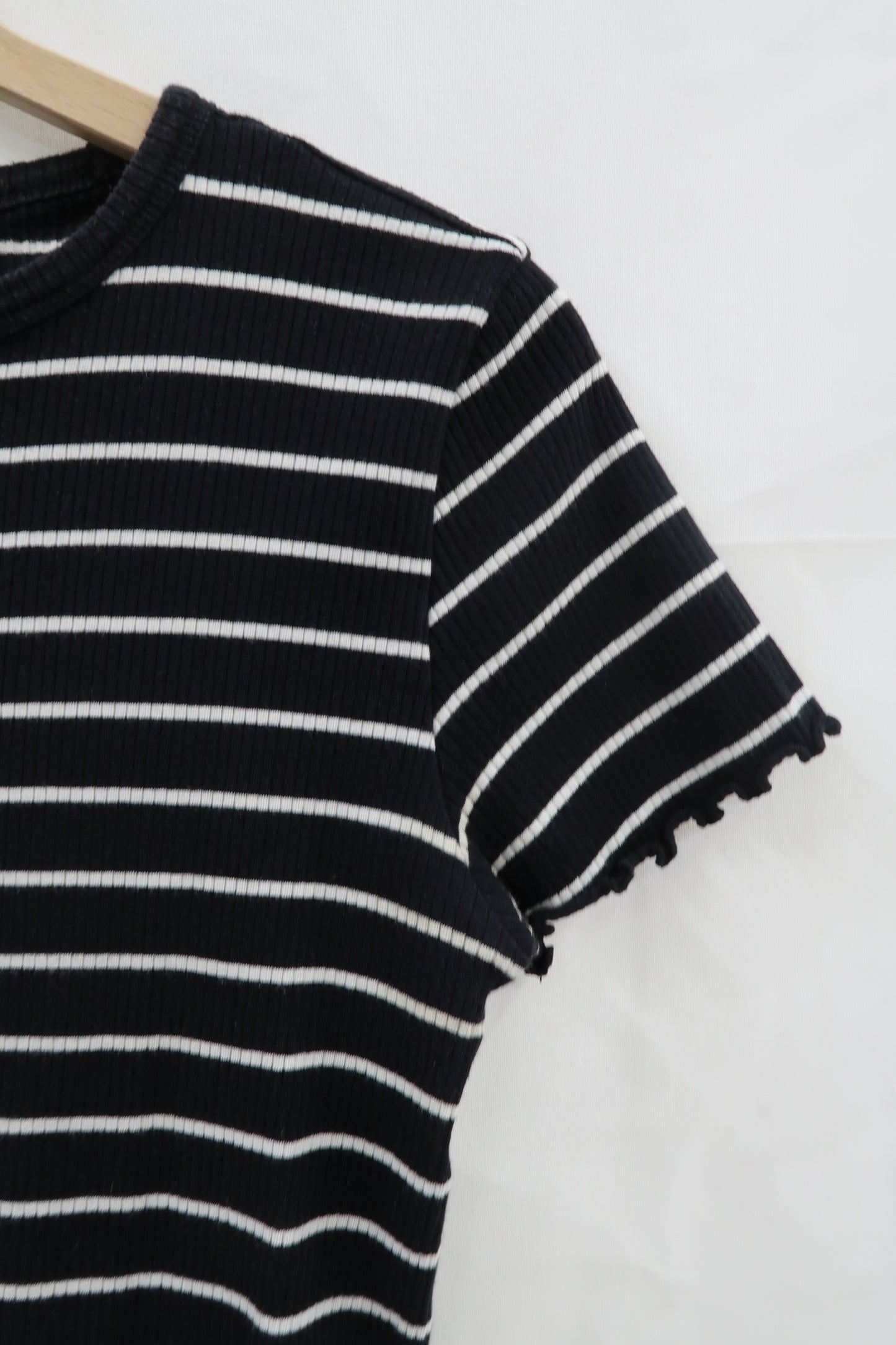 T-shirt à rayures noir & blanc - Groggy - XS